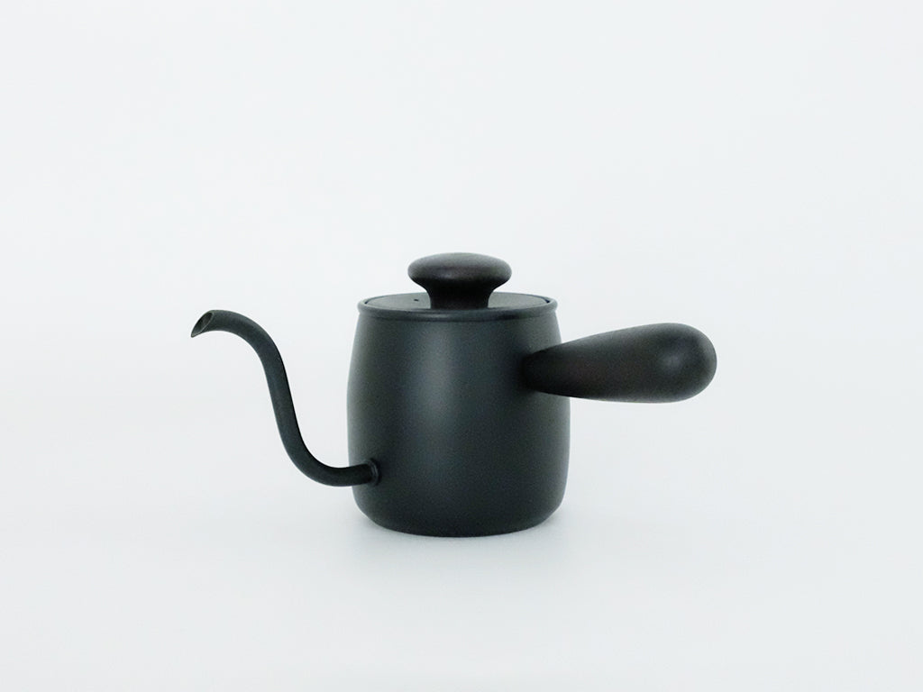 Premium Single Drip Kettle - Handcrafted Mahogany Wood Coffee Pour Over Kettle by Miyazaki Seisakusho | Perfect for Specialty Coffee Brewing & Home Baristas