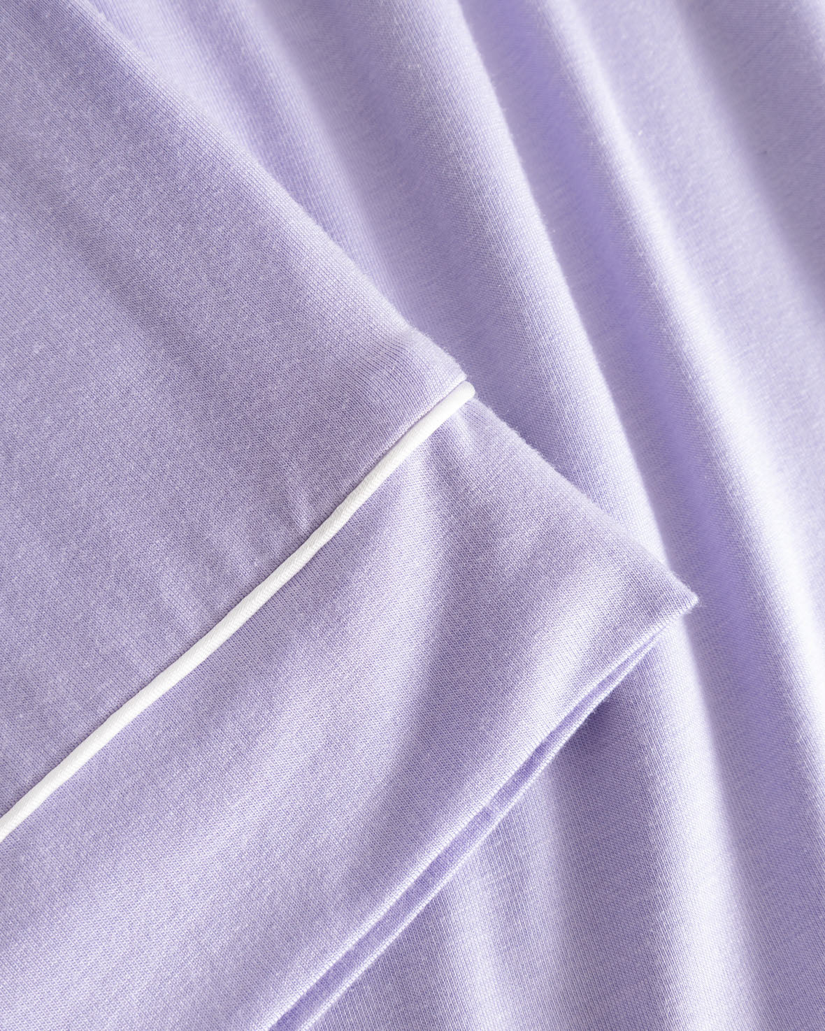TENCEL™ Modal Short Sleeve Button Up Pajama Set for Women - Soft & Breathable Sleepwear - Lilac Purple - Perfect for Summer Nights & Lounge Wear