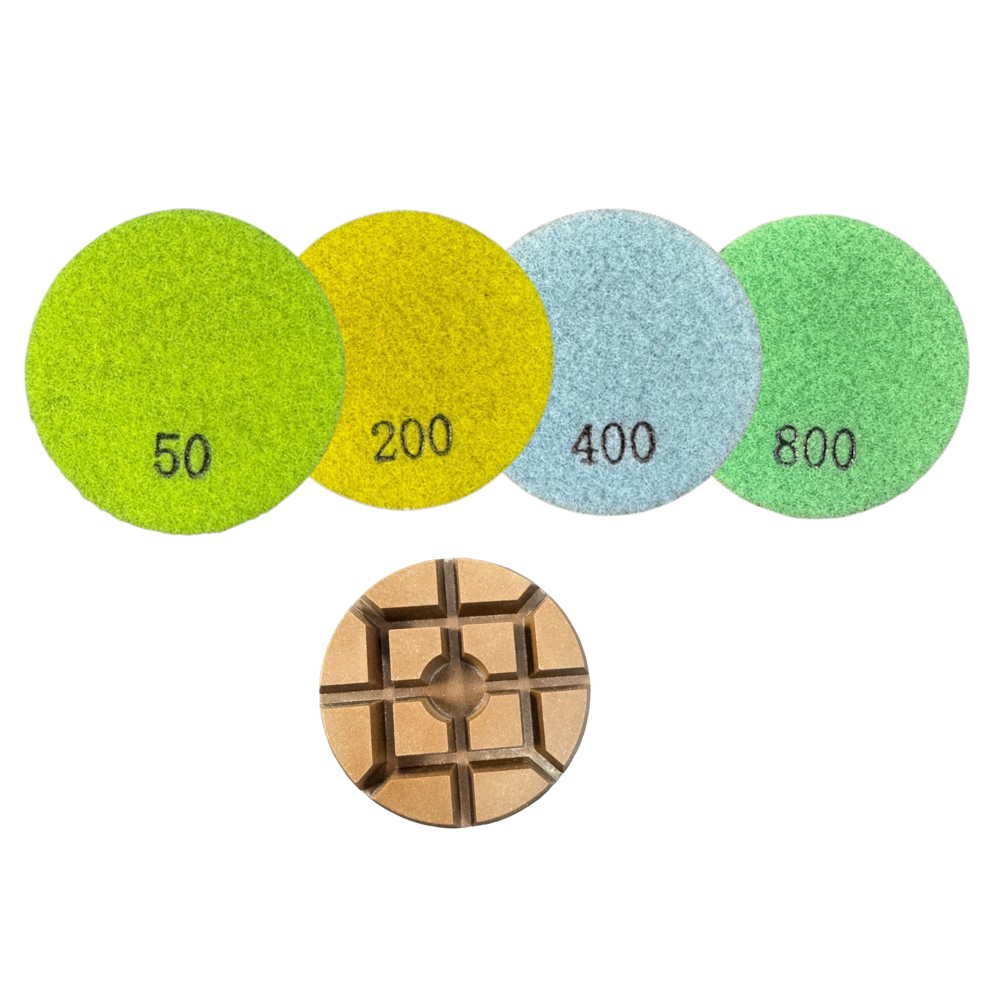 3 Inch Polishing Pads for Cars, Wood, Metal - Professional Buffing & Sanding Discs for Drill, Angle Grinder - Perfect for Auto Detailing, Furniture Restoration & DIY Projects