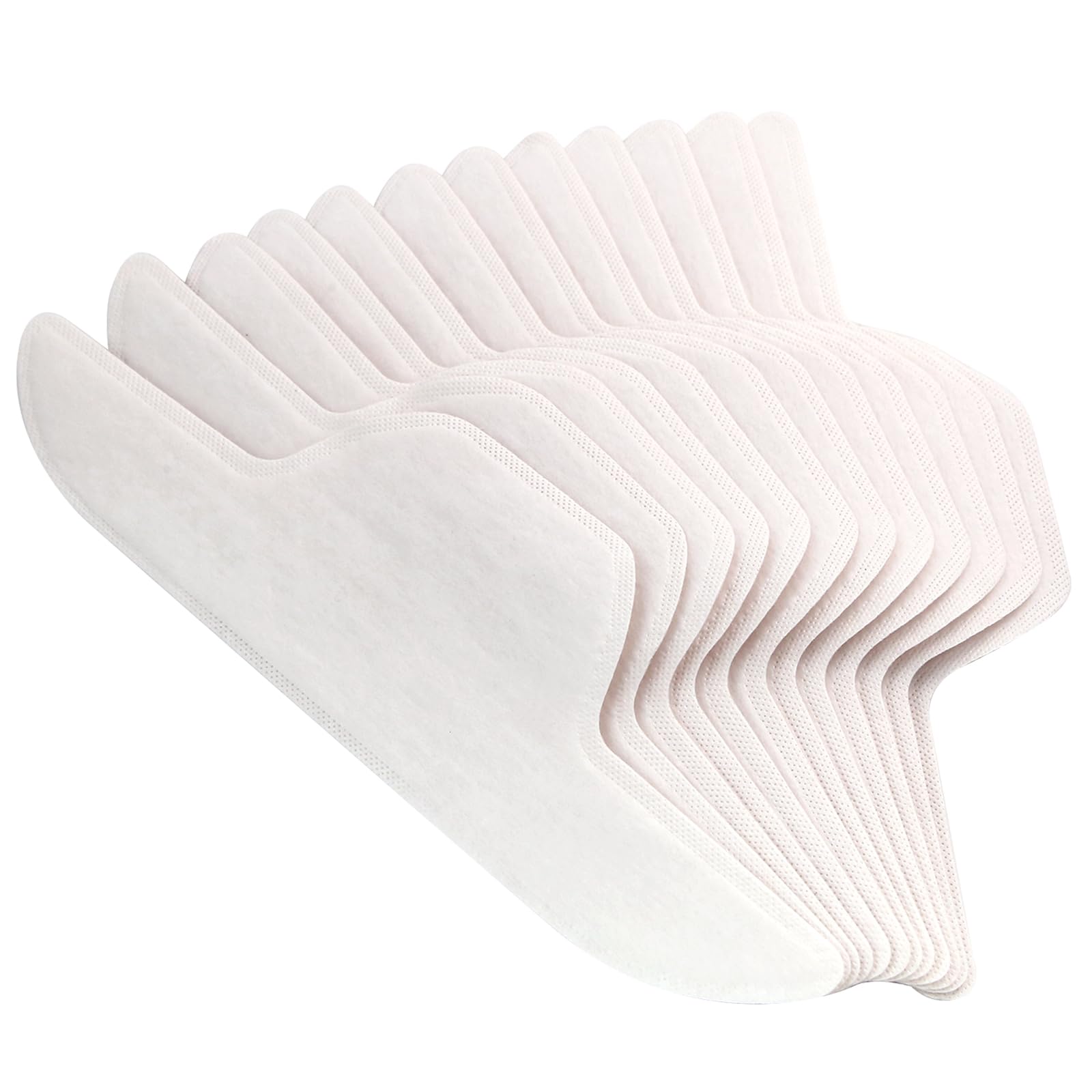 CANAGROW 80PCS Disposable Self-Adhesive Collar Protectors - Absorbent Sweat Pads for Shirts, Anti-Stain Neck Liners for Men & Women - Perfect for Work, Gym & Daily Wear
