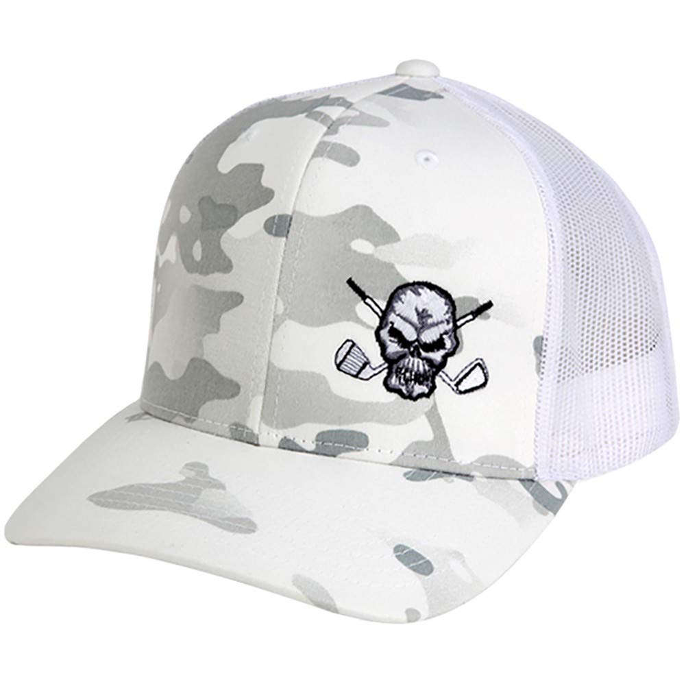 Men's Trucker Golf Hat - Adjustable Mesh Back Baseball Cap for Sun Protection & Breathability - Perfect for Golfing, Driving, Outdoor Sports & Casual Wear
