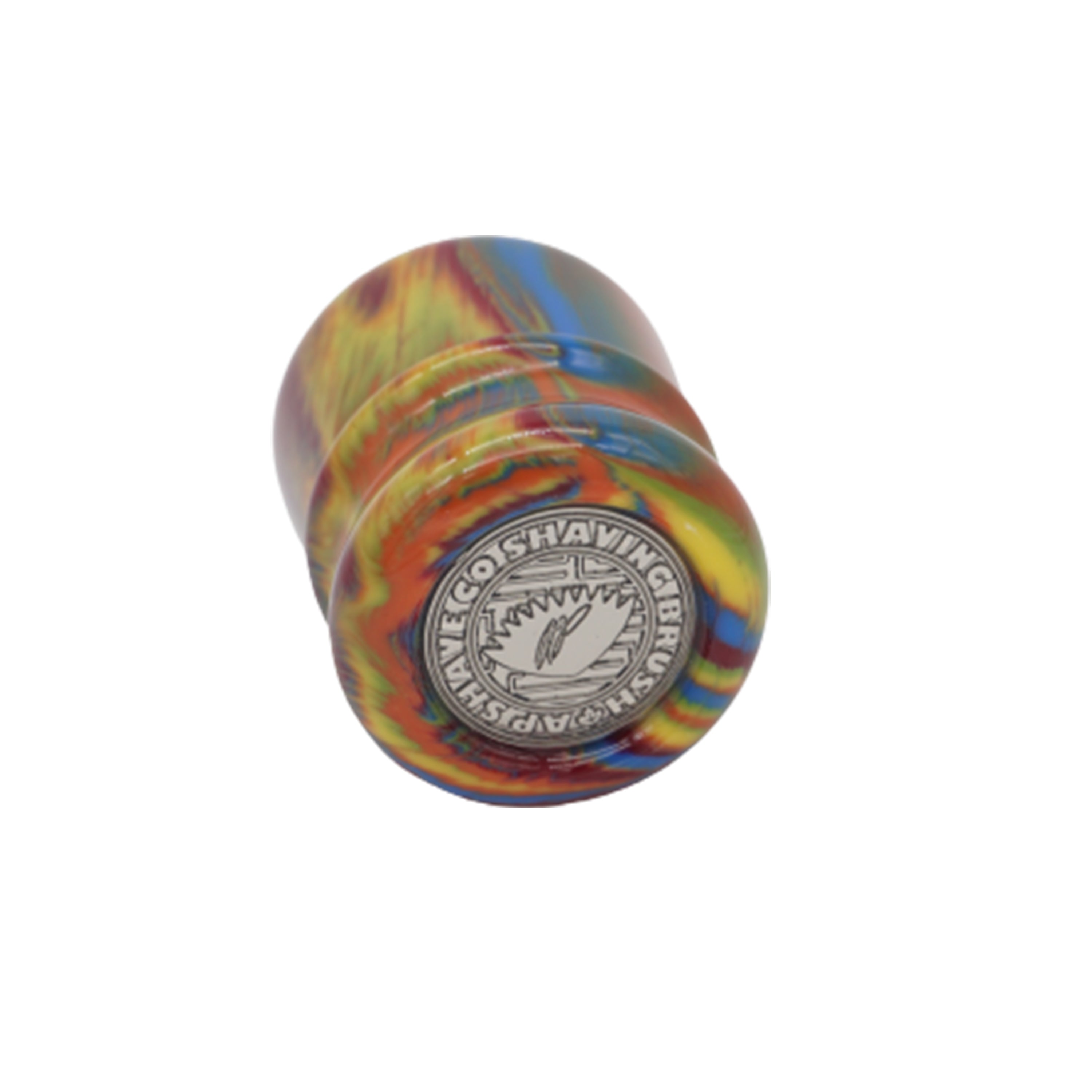 Premium Handcrafted Disco Shaving Brush Handle - Fits 24mm & 26mm Knots - Perfect for Wet Shaving, Grooming Kits & Luxury Bathroom Accessories