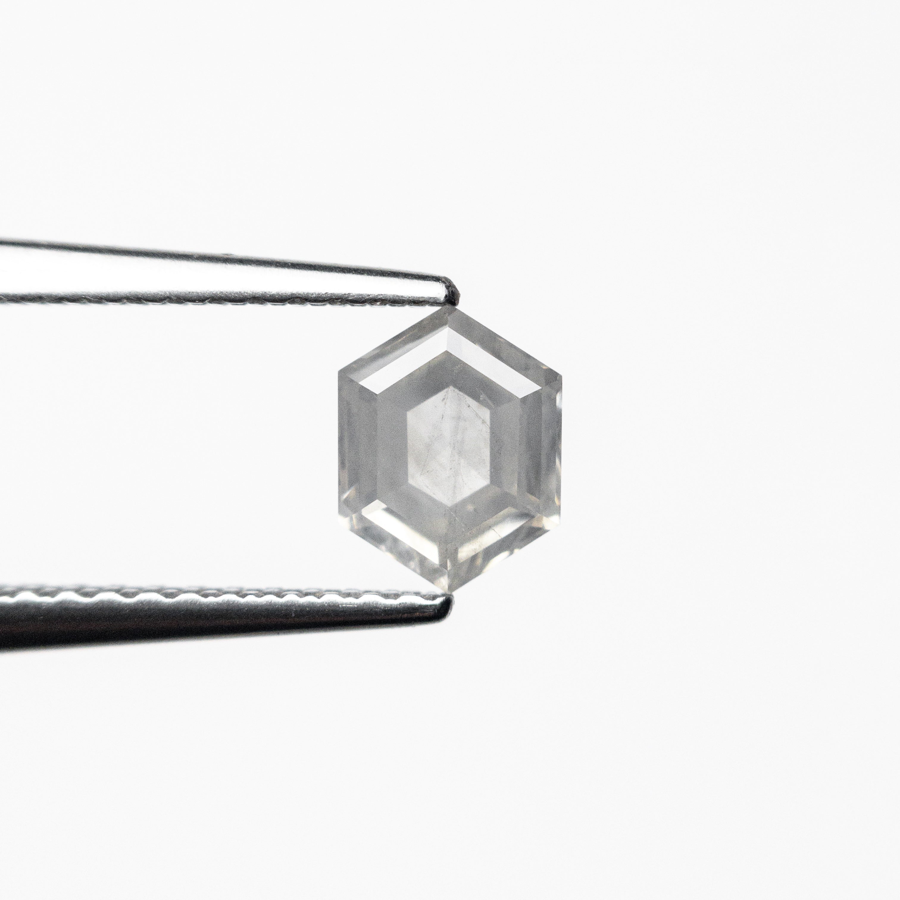 0.71ct Hexagon Step Cut Loose Gemstone - 6.20x4.76x2.77mm (25457) for Jewelry Making & Engagement Rings - Perfect for Custom Necklaces, Earrings & Wedding Bands