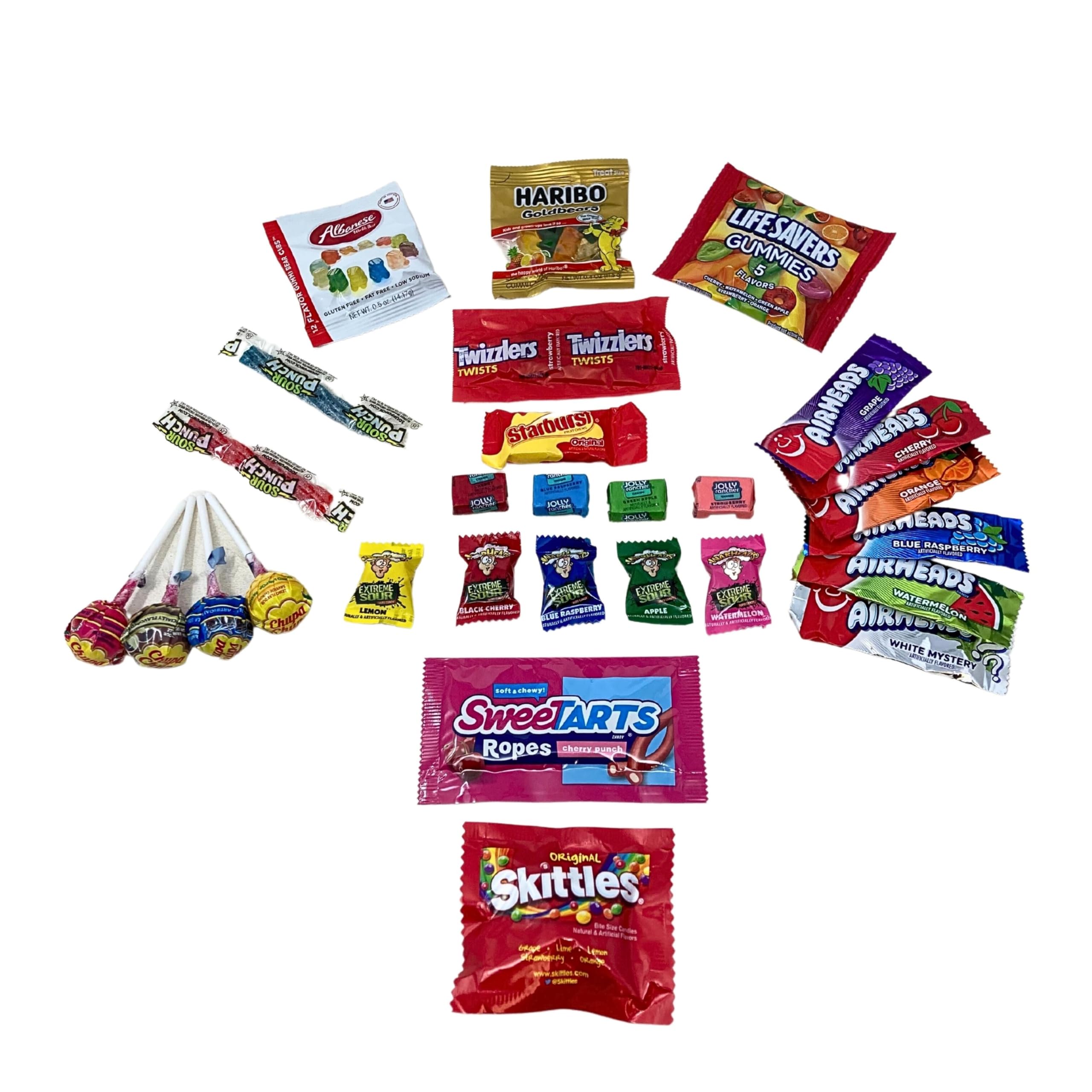 **1.5 lbs Assorted Holiday Candy Mix - Bulk Individually Wrapped Party Candy Variety Pack (Skittles, Starburst, Gummies, Lollipops & More) - Made in USA (24 Oz) - Perfect for Christmas, Halloween, Birthdays & Office Celebrations**