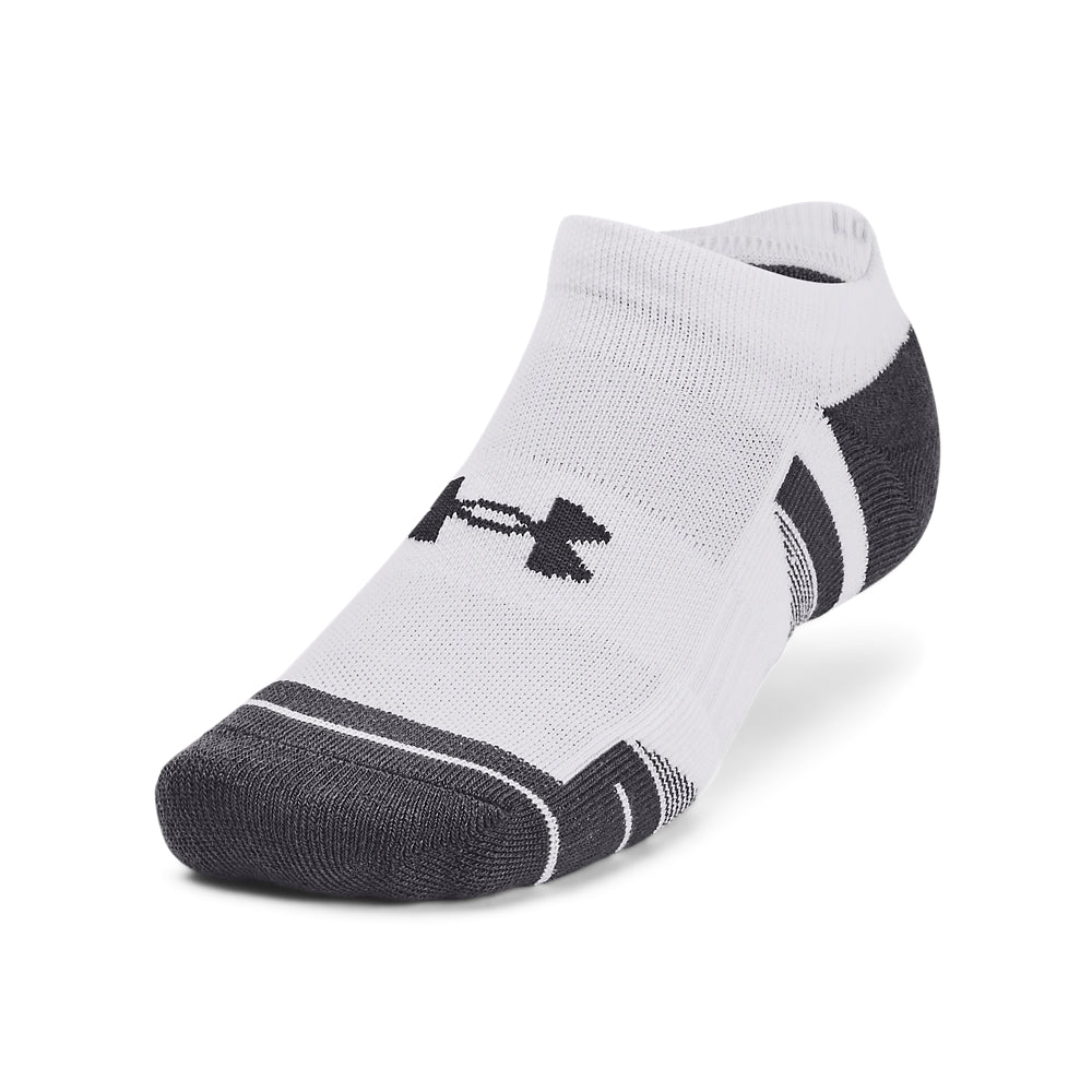 Men's & Women's Under Armour Performance Tech No Show Socks 3-Pack - Breathable Athletic Socks for Running, Gym & Everyday Wear