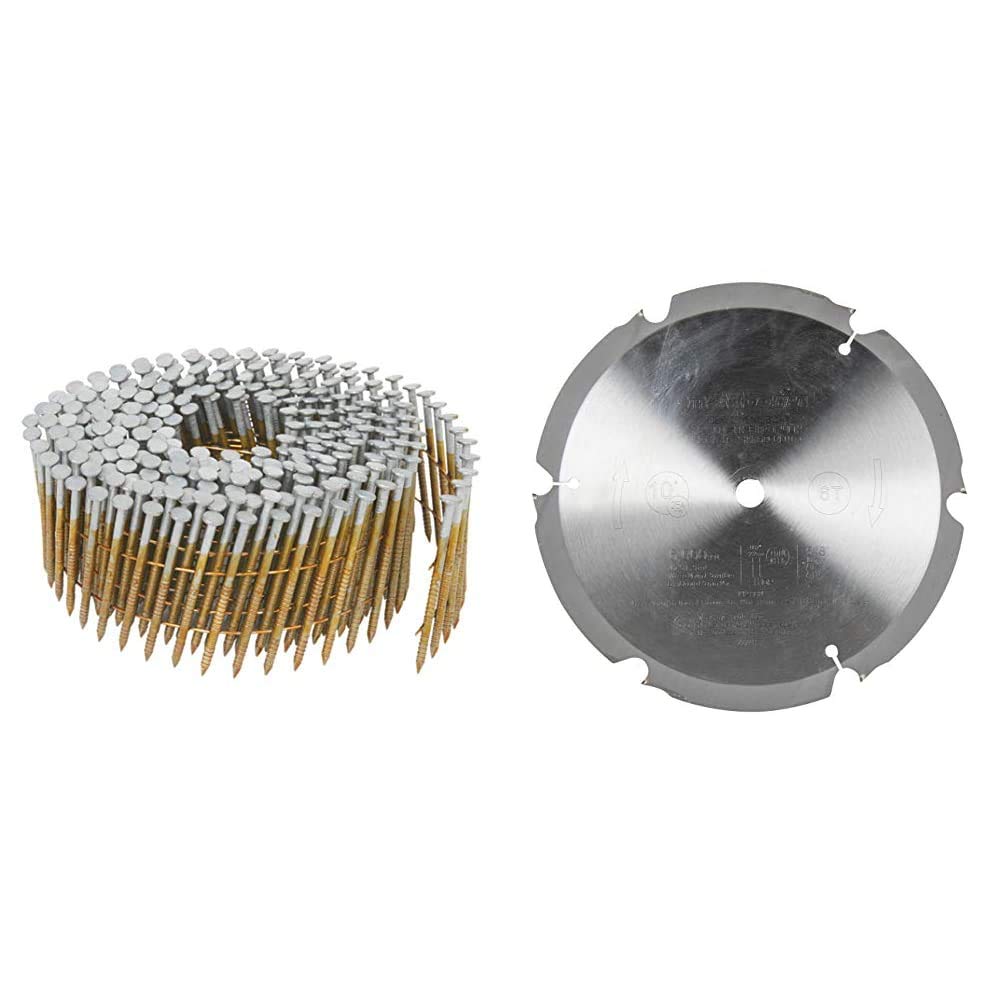 Metabo HPT Siding Nails with Fiber Cement Blade - Durable Roofing & Exterior Construction Nails for Fiber Cement Siding Installation