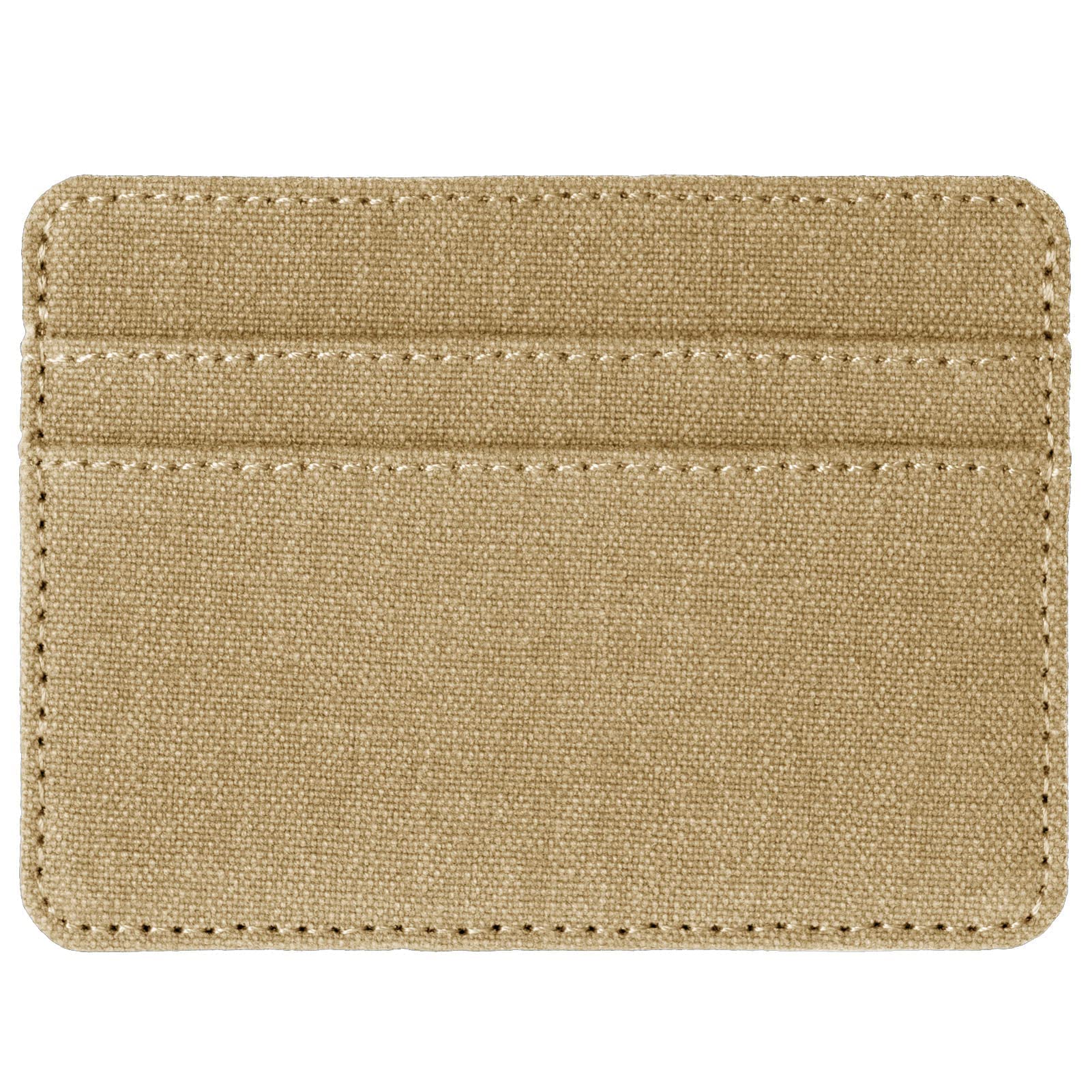 Qbool Slim RFID Blocking Front Pocket Wallet for Men - Minimalist Leather Credit Card Holder with Cash Slot (Z-Khaki) | Perfect for Travel, Business & Everyday Use