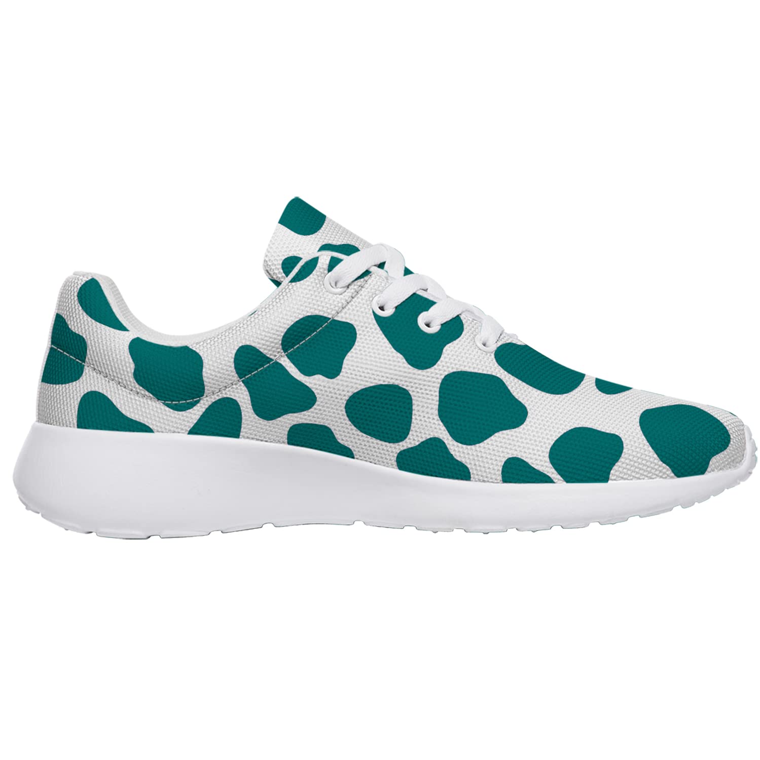 Cow Print Shoes for Men & Women - Lightweight Athletic Running Sneakers, Tennis & Walking Shoes - Perfect Gift for Her or Him - Ideal for Running, Gym Workouts & Casual Wear