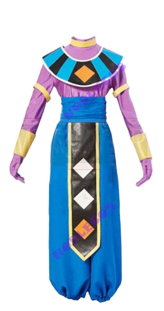 Beerus Cosplay Costume - Official Dragon Ball Z Gods of Destruction Outfit for Halloween, Anime Conventions & Cosplay Events | Premium Fighting Suit for Adults