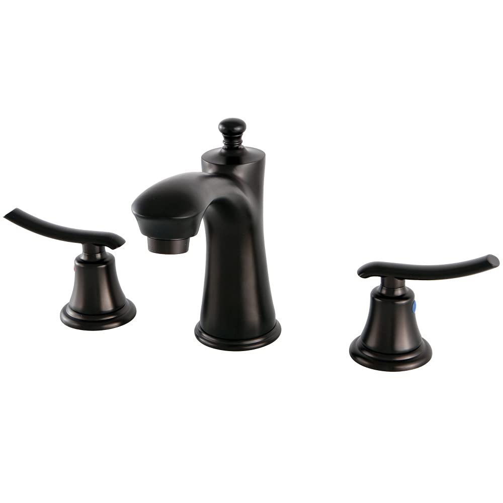 Kingston Brass KB7965JL Jamestown Widespread Bathroom Faucet - Oil Rubbed Bronze Finish - 5.38