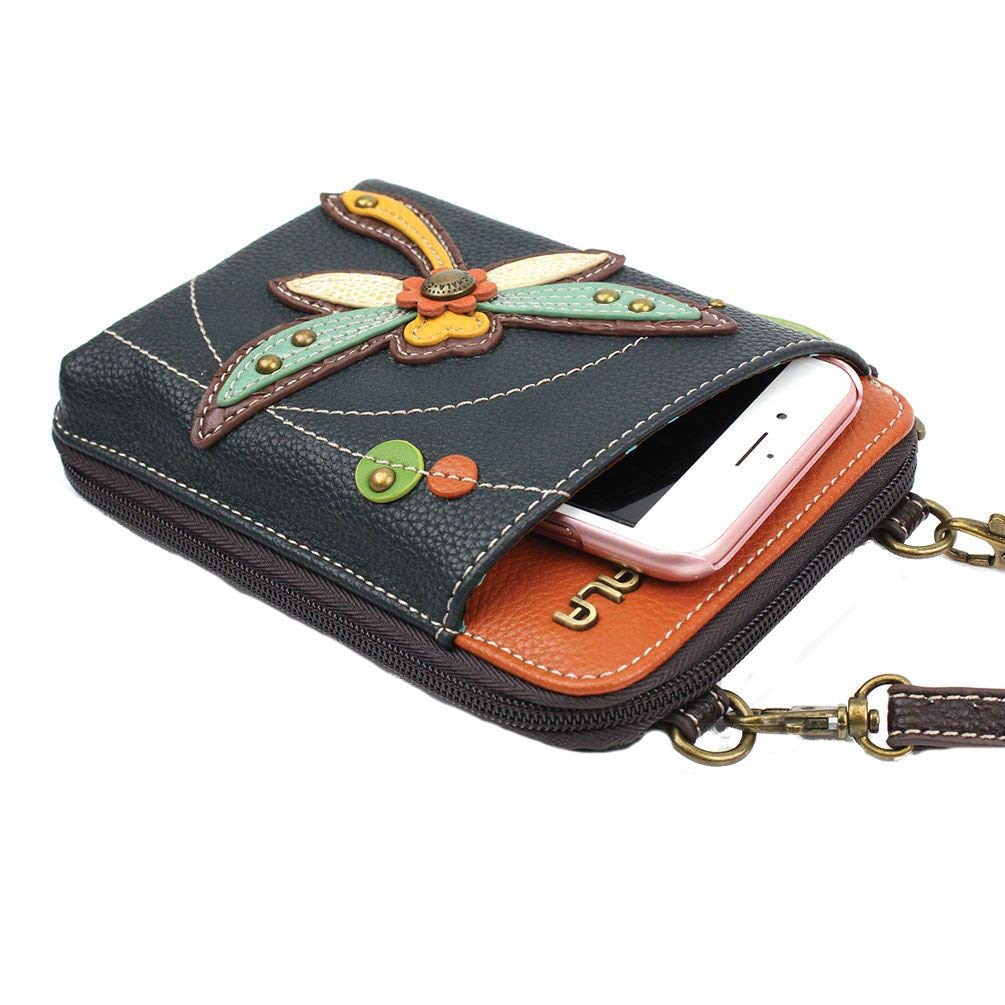 Chala Handbags Dragonfly Wallet Crossbody Bag with Convertible Strap - Stylish & Functional for Women | Perfect for Travel, Shopping & Everyday Use