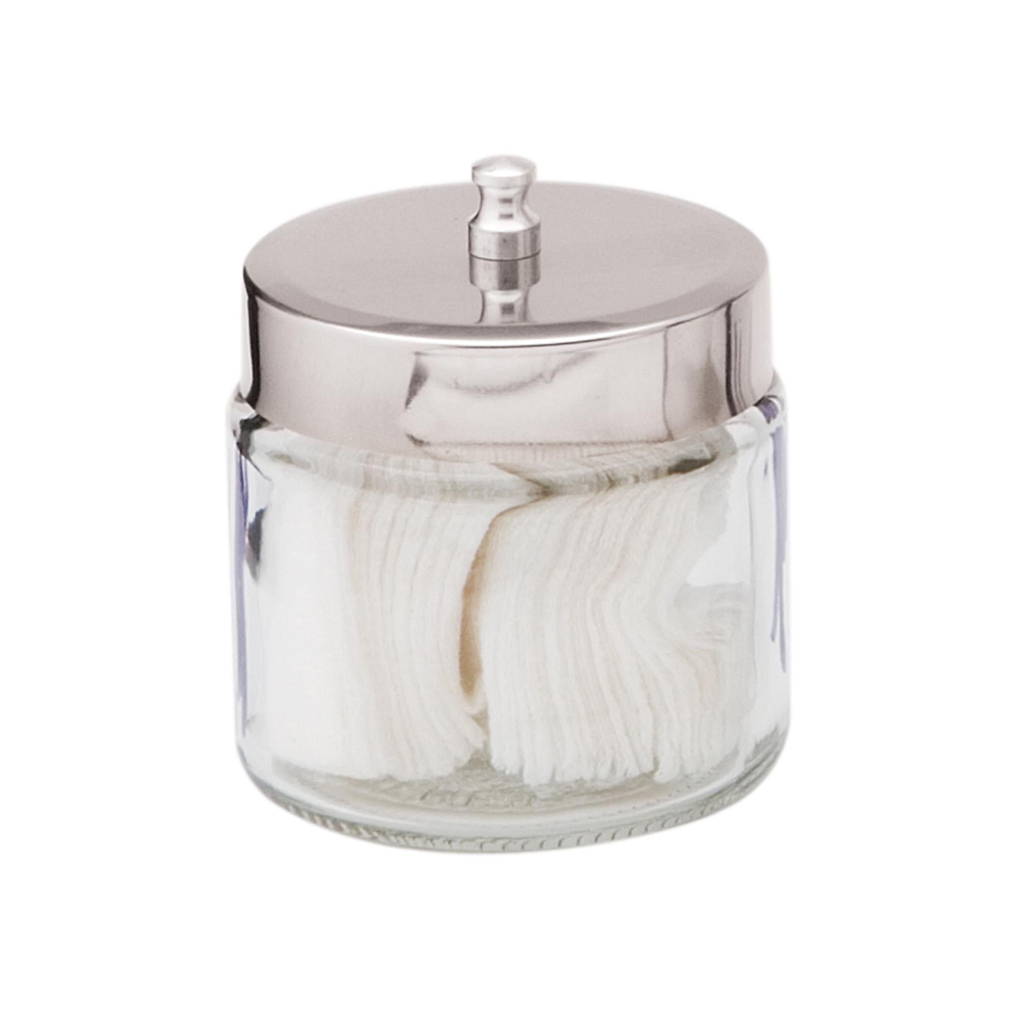 Dukal Premium Glass Storage Jars with Airtight Lids - Ideal for Kitchen Pantry, Spice Organization & DIY Crafts
