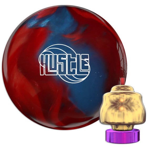 Roto Grip Hustle B/R/Y Bowling Ball - High Performance Reactive Resin for Hook & Strike - Perfect for League Play & Tournament Competition