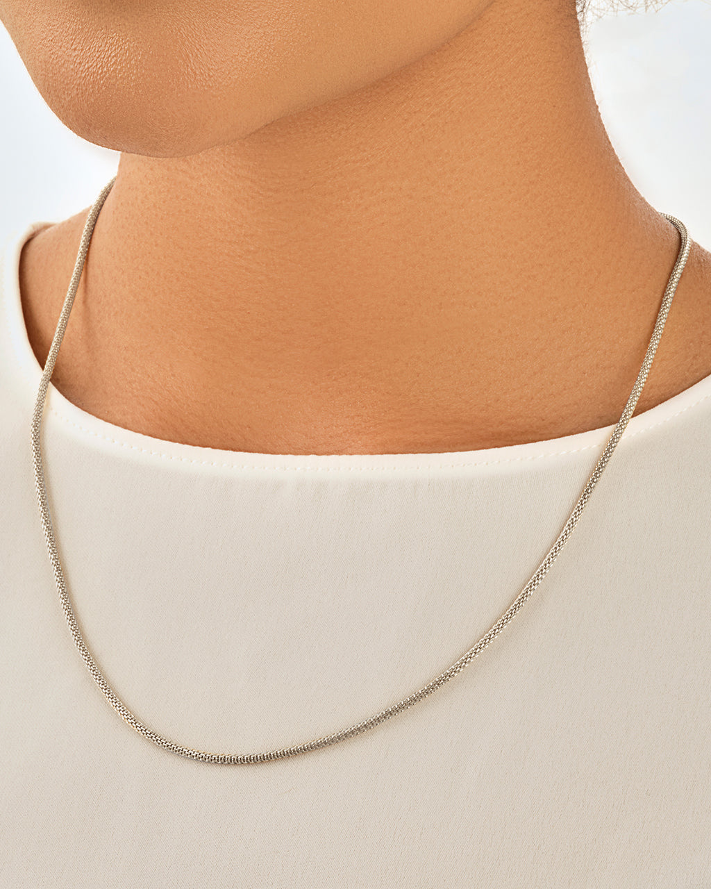 Harlow Chain Necklace for Women - 18K Gold Plated Stainless Steel Layering Necklace - Elegant Dainty Jewelry Gift for Her - Perfect for Everyday Wear, Date Night & Special Occasions