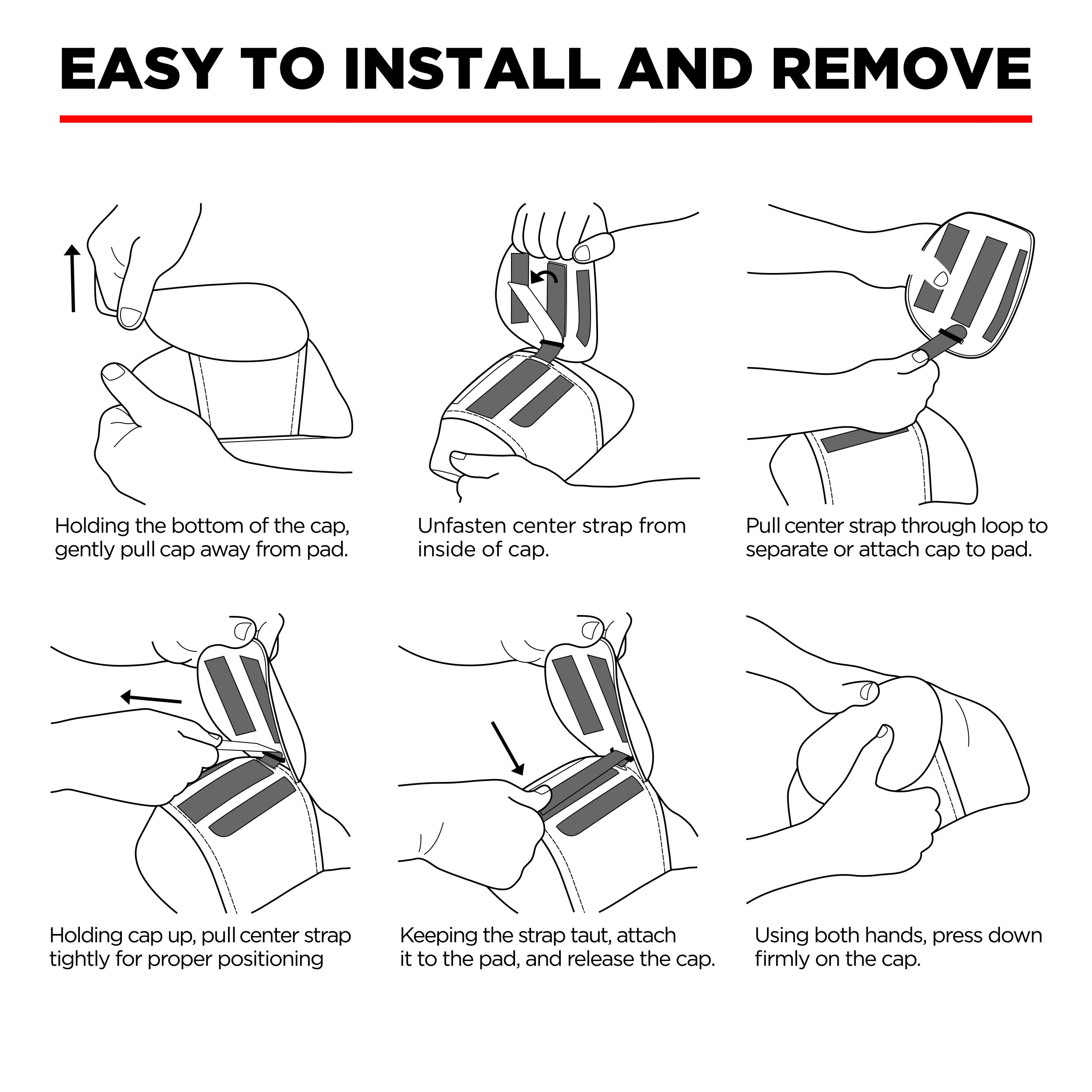 Lock-In Pads Recap - Non-Slip Grip Pads for Tools & Equipment - Perfect for Workshop, Garage & DIY Projects