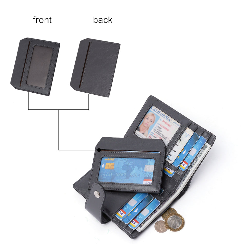 Handcrafted Genuine Leather Wallet for Men & Women - Premium Hand Tooled Bifold Wallet - Perfect for Everyday Use, Travel & Gifts
