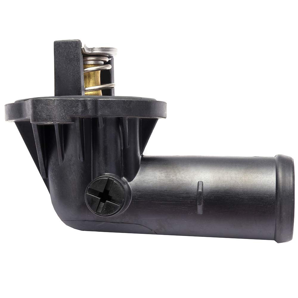 ECCPP Engine Coolant Thermostat Housing Assembly 5184651AG - Compatible with 2011-2019 Jeep Grand Cherokee & 2012-2016 Jeep Wrangler - Reliable Cooling System Replacement for Off-Road & Daily Driving