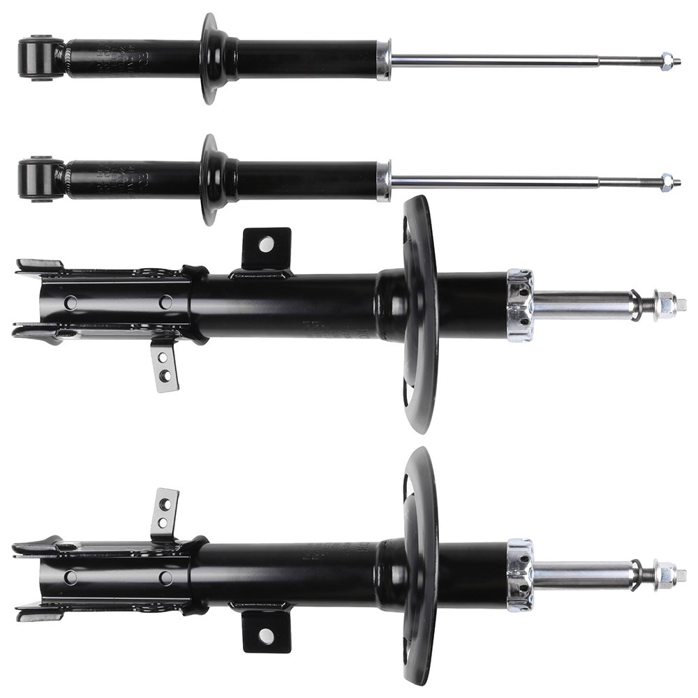 SCITOO 4PCS Front & Rear Shock Absorbers Struts for 2009-2010 Dodge Journey 339251 339252 341499 - Smooth Ride & Enhanced Stability for City Driving & Off-Road Adventures