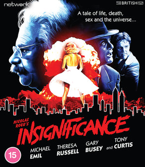 Insignificance Blu-ray - Classic Movie on High-Quality Blu-ray Disc | Perfect for Film Collectors & Home Theater Enthusiasts