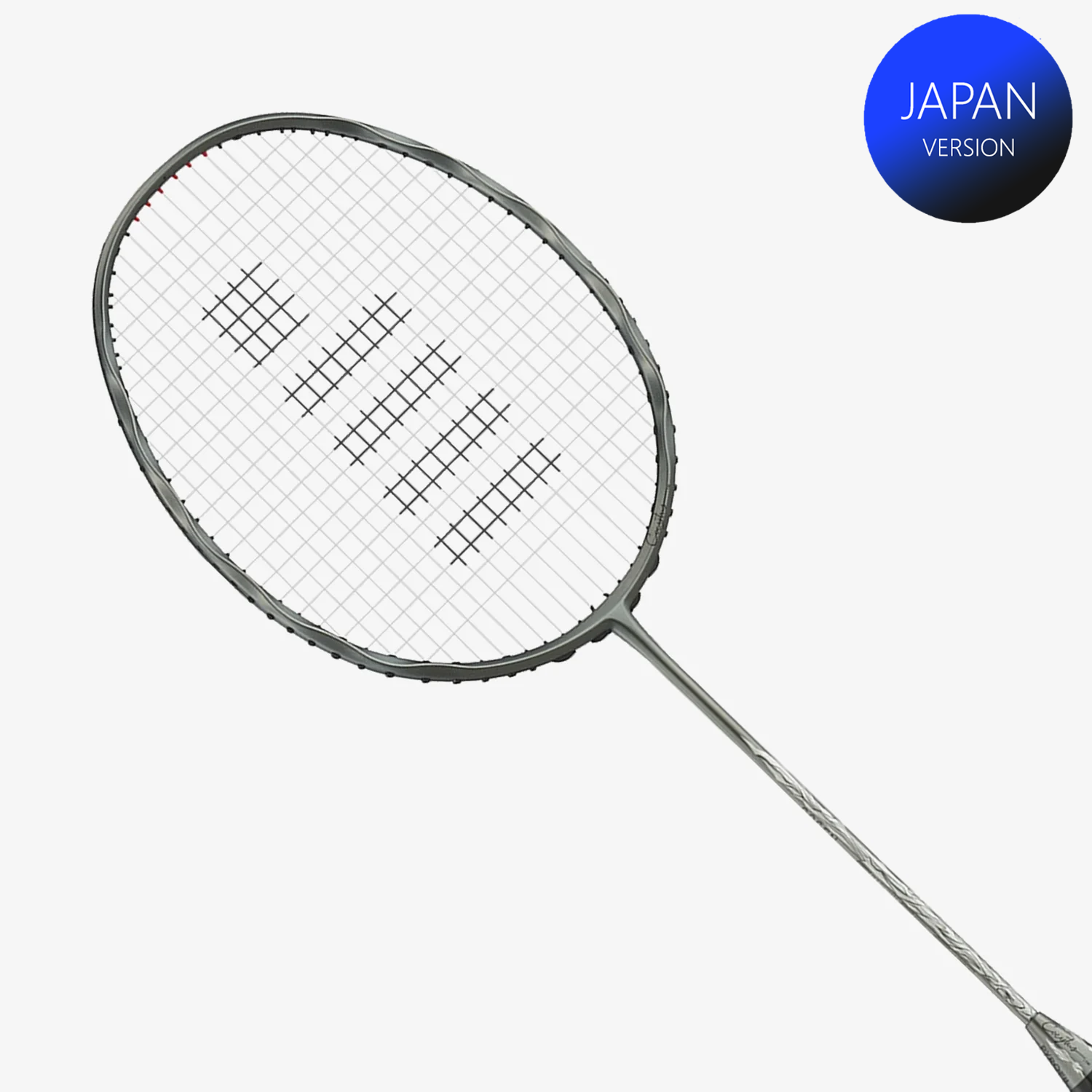 Gosen Cocytus Edge Badminton Racket - Gun Metal Finish | High-Performance Carbon Fiber Shaft for Power & Control | Perfect for Competitive Play & Training