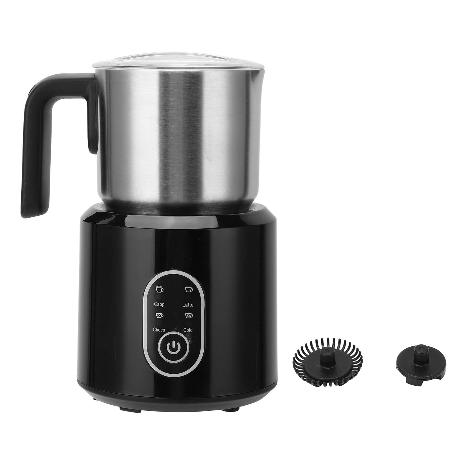 500W Electric Milk Frother & Warmer - 700ml Automatic Hot & Cold Milk Foam Maker for Coffee, Latte, Cappuccino & Hot Chocolate - Perfect for Home, Office & Coffee Shops
