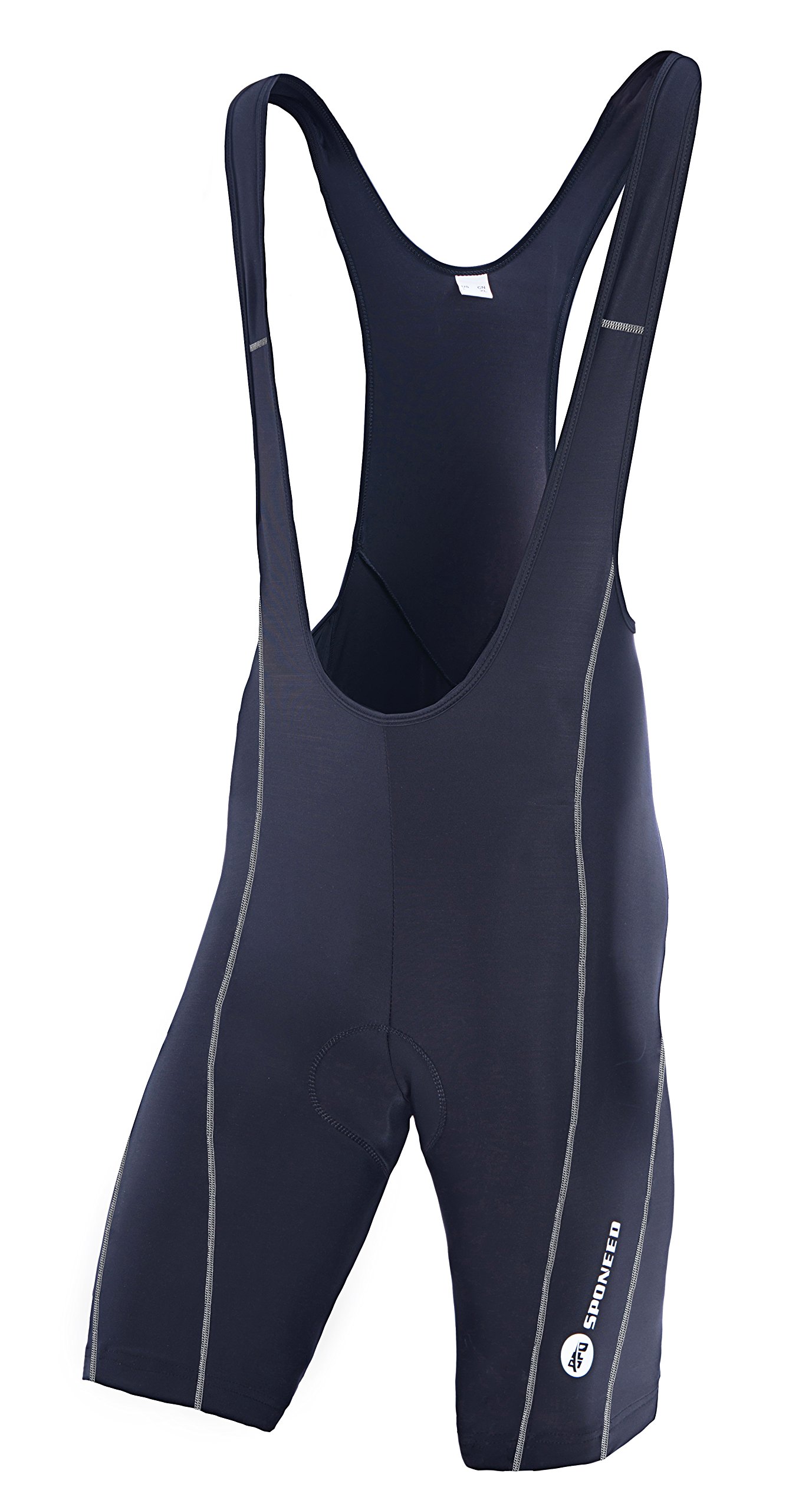 Sponeed Men's Cycling Bib Shorts - Padded, Breathable, UPF 50+ Biker Bibs for Road Racing & Training - Perfect for Long Distance Rides & Indoor Cycling