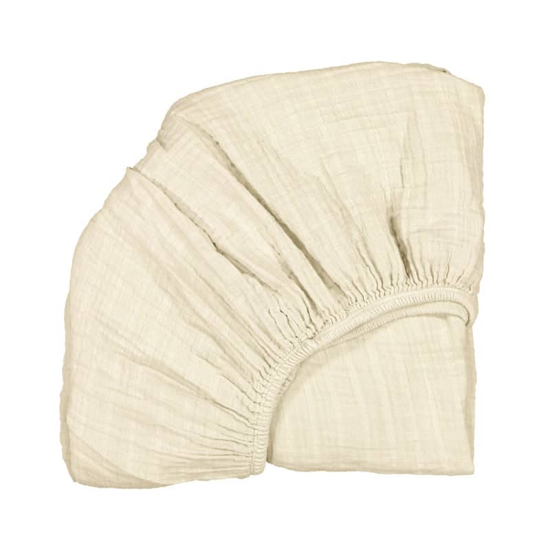 Charlie Crane Kumi Crib Fitted Sheet - Soft Organic Cotton Baby Crib Sheet for Nursery, Daycare & Travel - Perfect Fit for Kumi Crib Mattress
