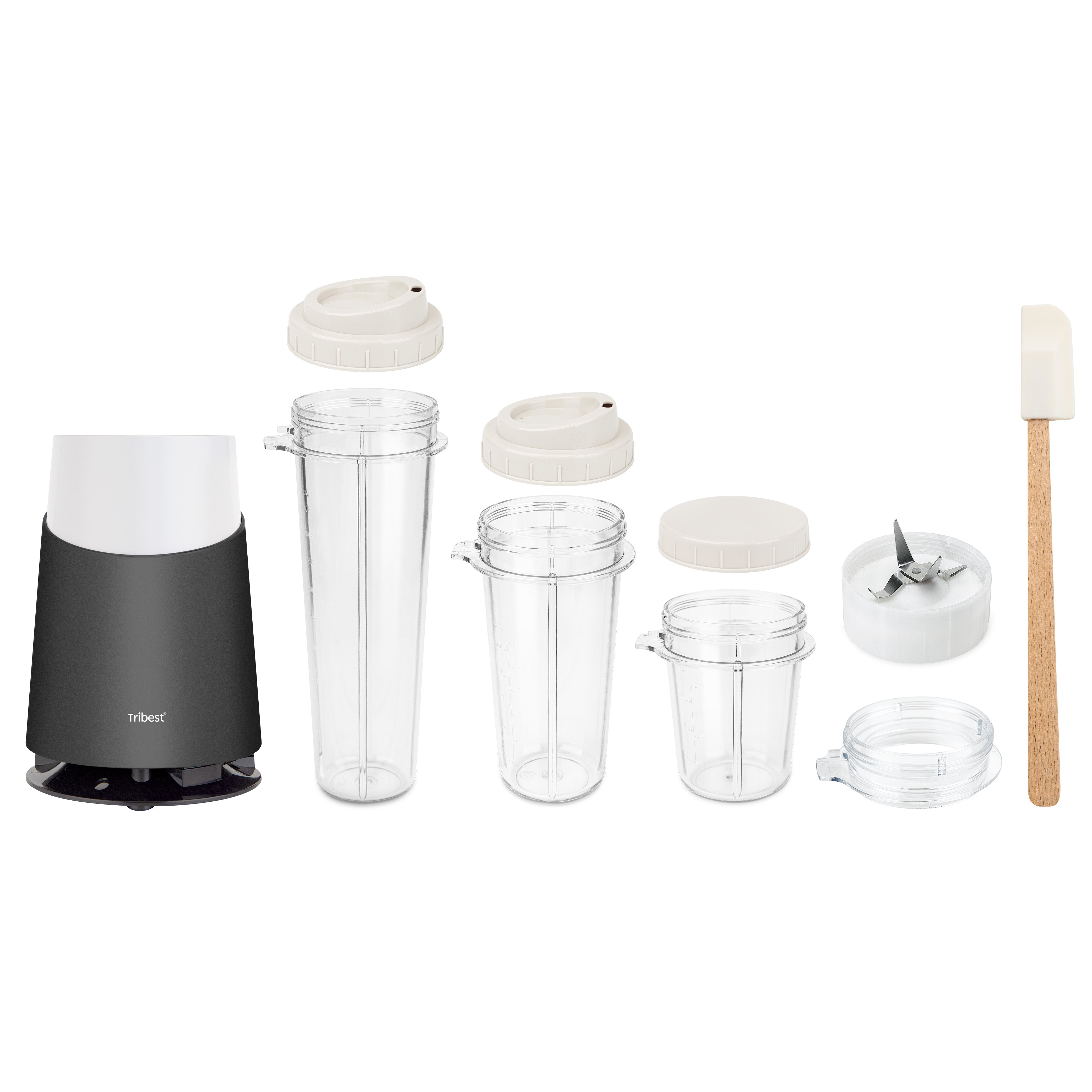 Personal Blender II® - 10 Piece Set with Mason Jar for Smoothies, Shakes & Meal Prep - Perfect for Home, Office & Travel Use