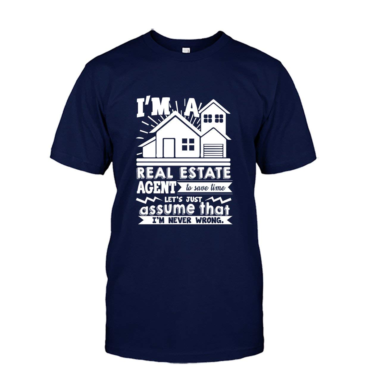 Real Estate Agent T-Shirt for Men & Women - Comfortable & Stylish Workwear for Realtors, Open Houses & Client Meetings