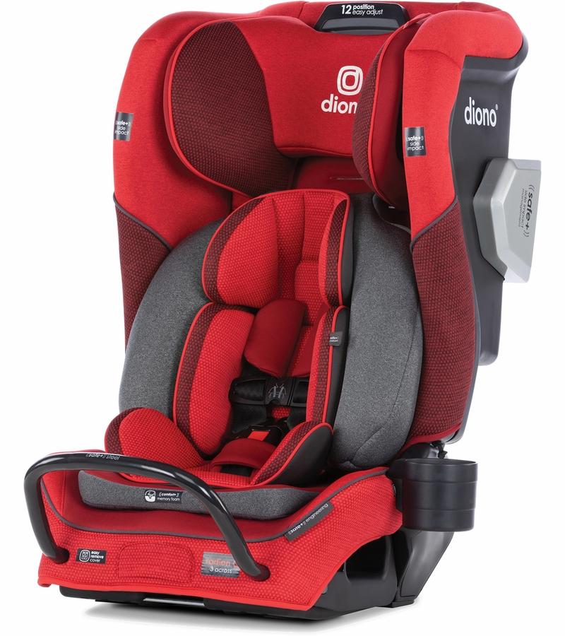 Diono Radian 3QXT All-in-One Convertible Car Seat with LATCH System - Safe & Comfortable for Infants to Toddlers - Perfect for Travel, Daily Commute & Family Road Trips