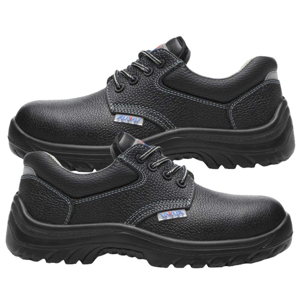 Lightweight Breathable Indestructible Work Safety Shoes - Anti-Slip & Insulated for Construction, Warehouse & Outdoor Work