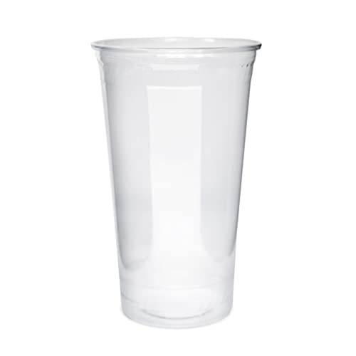 Fabri-Kal Kal-Clear PET Cold Cup 32 oz (300 Count) - Clear Plastic Disposable Cups for Iced Coffee, Smoothies & Cold Beverages - Perfect for Restaurants, Cafes & Parties