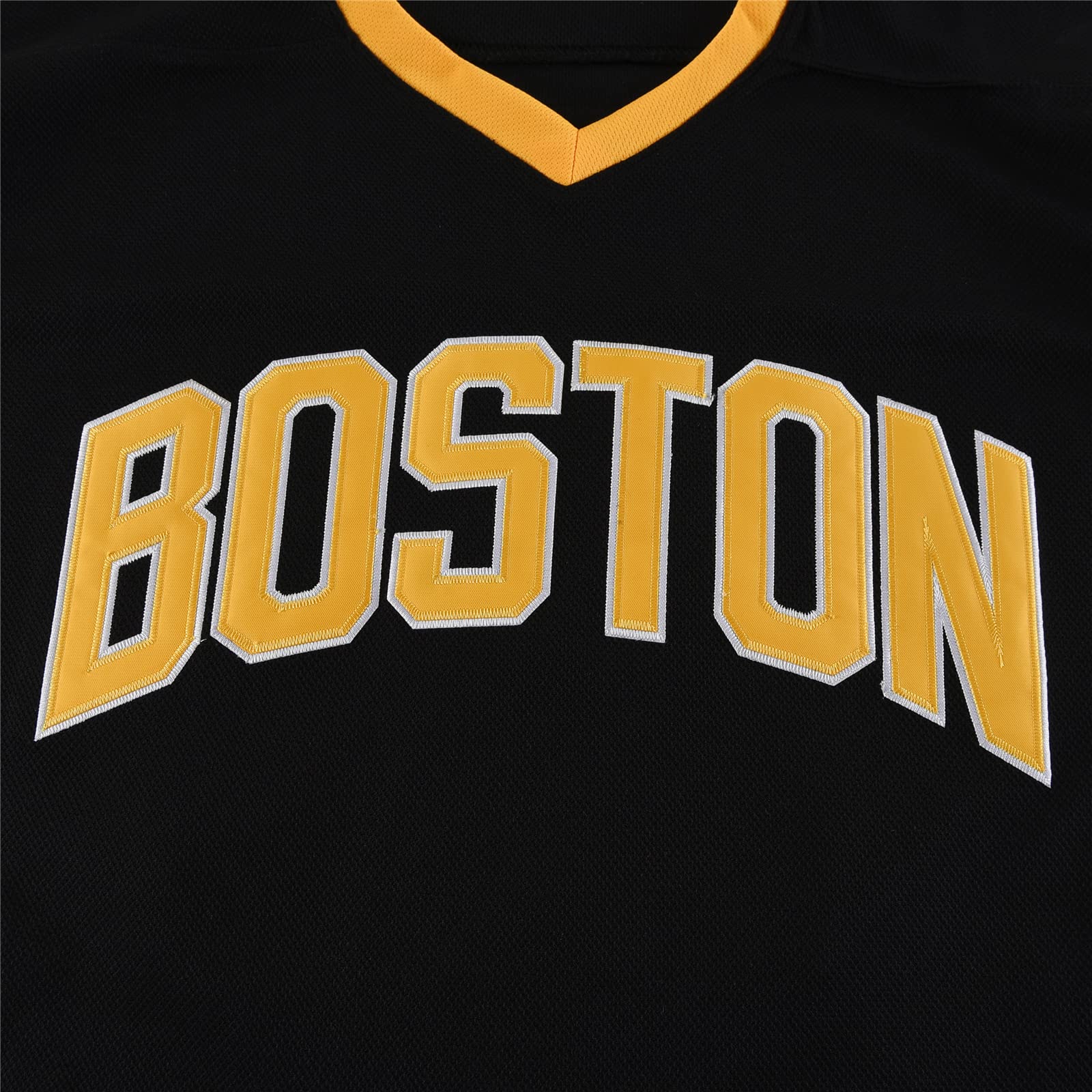 Happy Gilmore #18 Adam Sandler 1996 Movie Hockey Jersey - Stitched NHL Style Jersey - Black - Sizes S to XXXL - Perfect for Halloween Costumes, Movie Fans & Hockey Enthusiasts