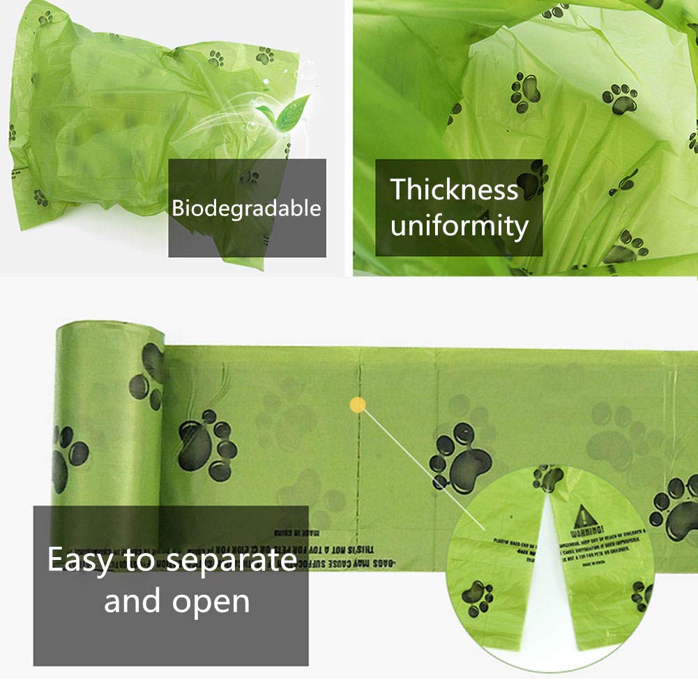 **Eco-Friendly Dog Poop Bags - 750 Count (50 Rolls) with Free Dispenser | Biodegradable Pet Waste Bags for Dogs, Puppies & Cats | Perfect for Walks, Parks & Travel**