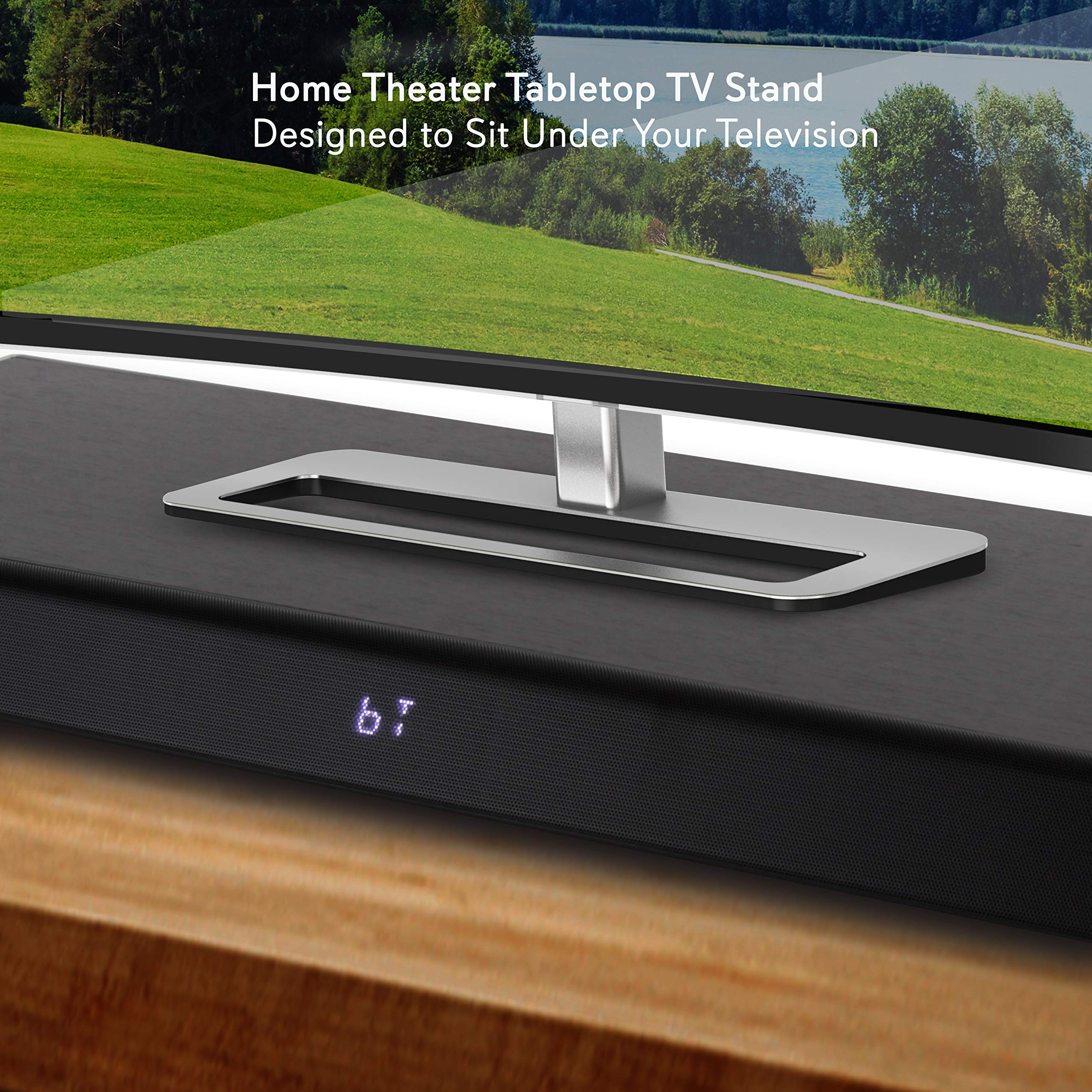 Pyle Surround Sound TV Sound Bar with Built-in Subwoofer - Bluetooth Wireless Soundbar for Home Theater, Gaming & Movie Nights - Compatible with Smart TVs & Streaming Devices