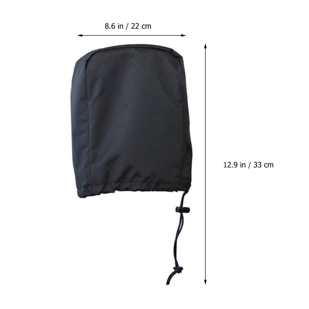 Wakauto Electric RV Jack Cover - Heavy Duty Polyester Trailer Tongue Protector for Travel Trailers, Camper, 5th Wheel | Weatherproof & Durable Protection for Outdoor Use