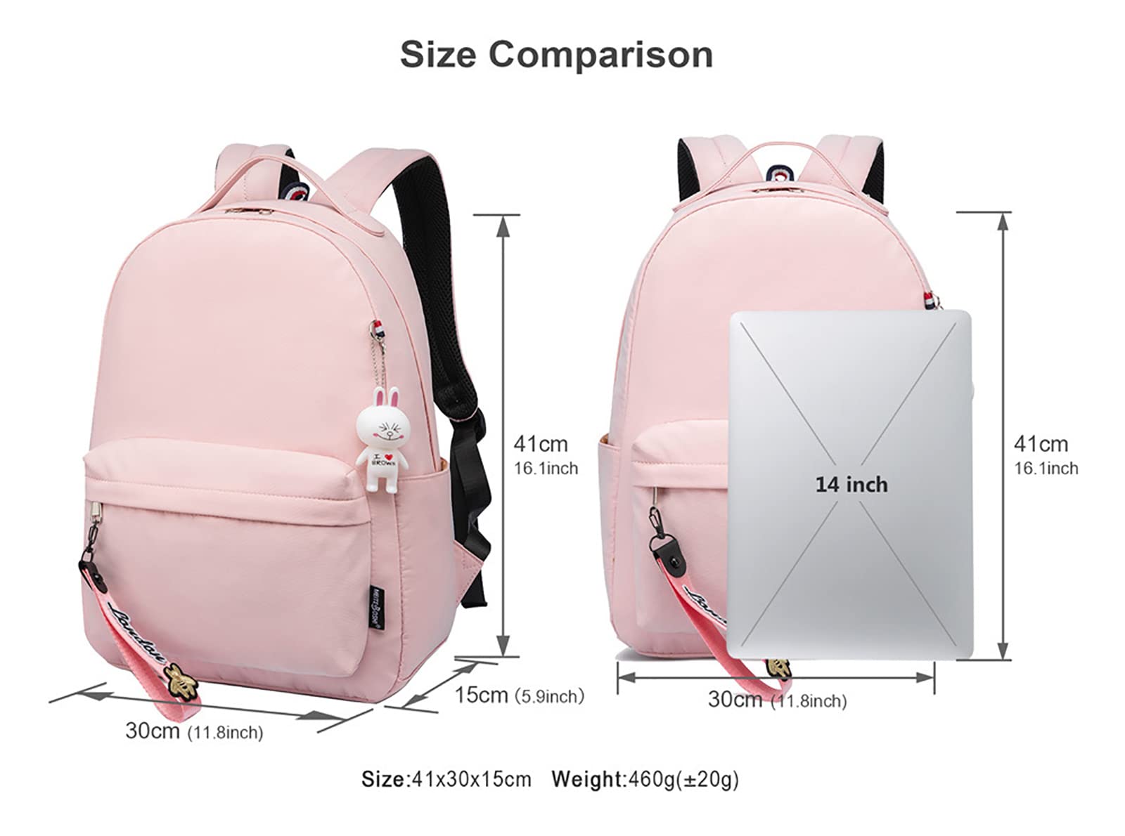 **Spy X Family Anya Forger Cute Anime Backpack - Lightweight School Bag for Kids, Travel & Sports - Perfect for Cosplay, Daily Use & Anime Fans**
