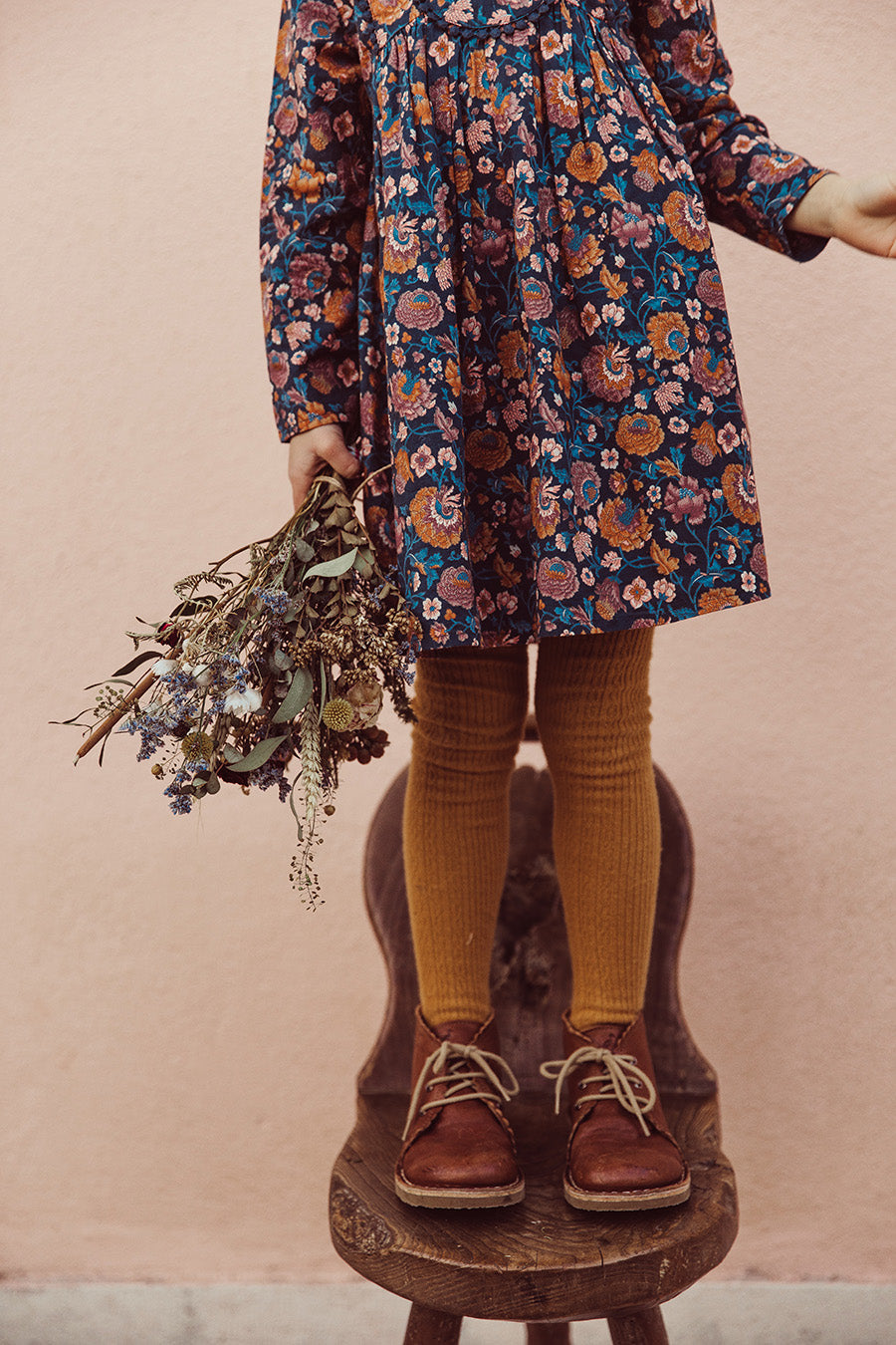 Louise Misha Roulotta Girls Dress - Elegant Floral Summer Dress for Toddler & Kids - Perfect for Birthday Parties, Photo Shoots & Special Occasions