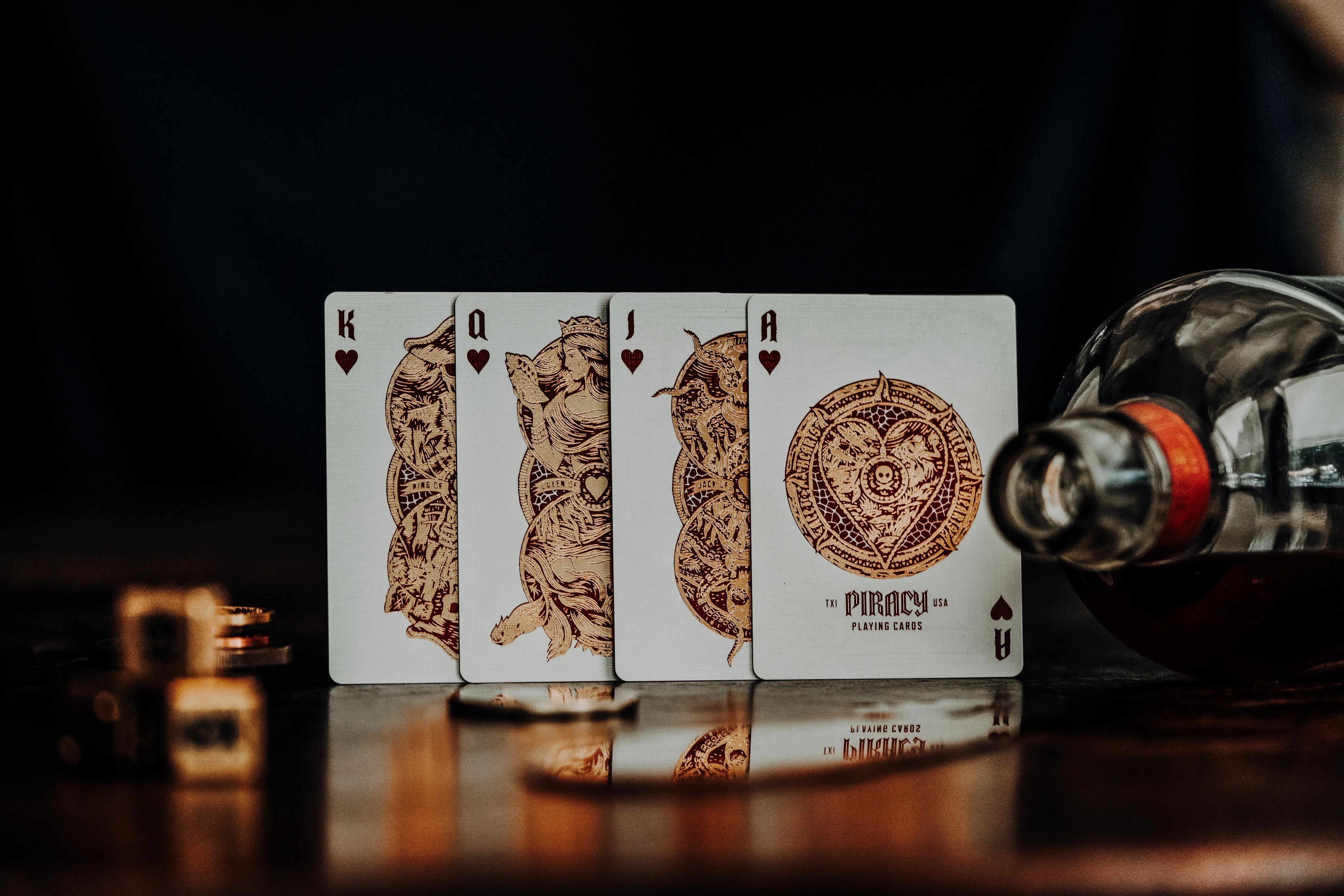 Peter McKinnon & Theory11 Premium Piracy Playing Cards - High-Quality Deck for Magic Tricks, Cardistry, and Poker Games