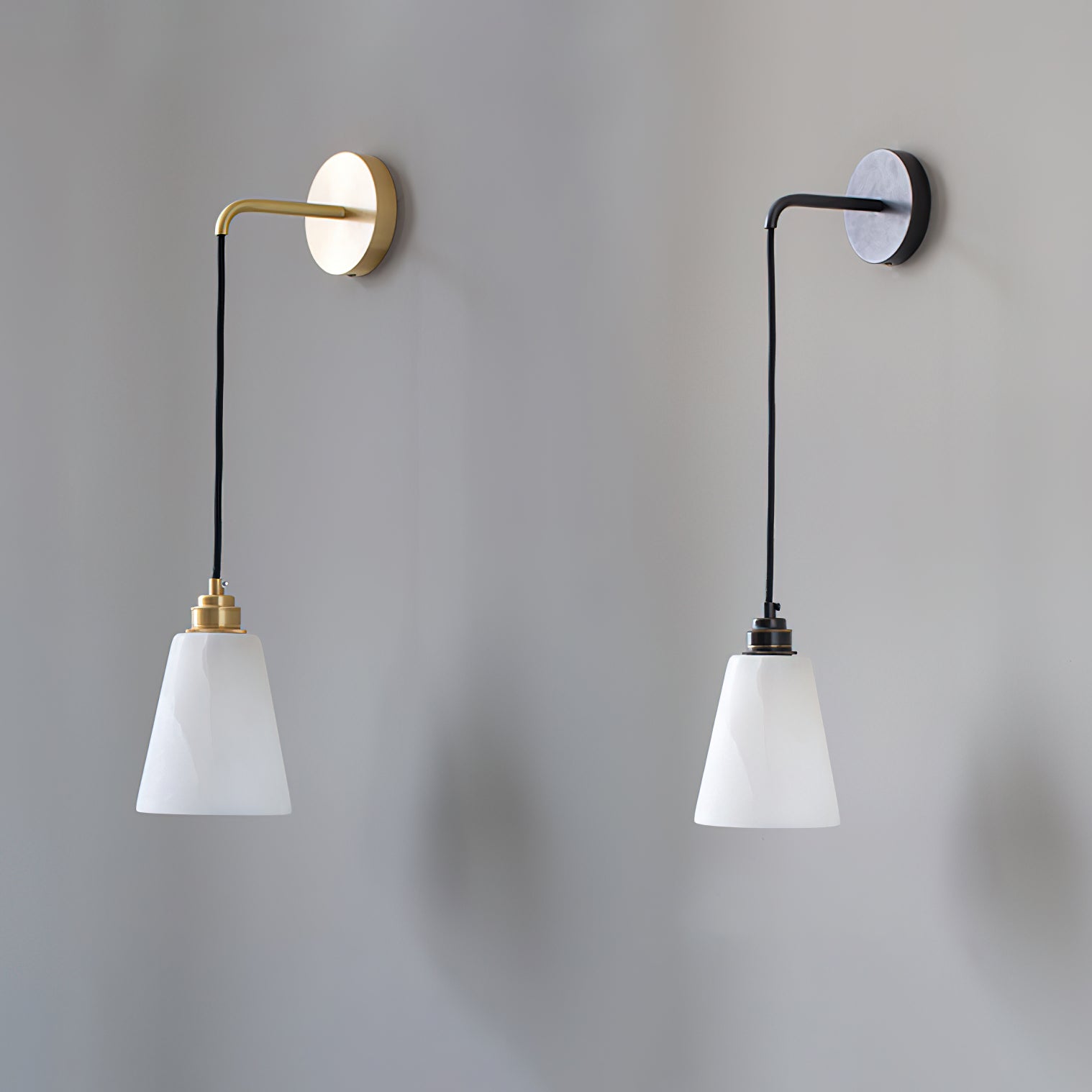 Droplet Alabaster Wall Lamp - Modern Minimalist Sconce Light Fixture for Bedroom, Living Room & Hallway - Elegant White Stone Texture Lighting