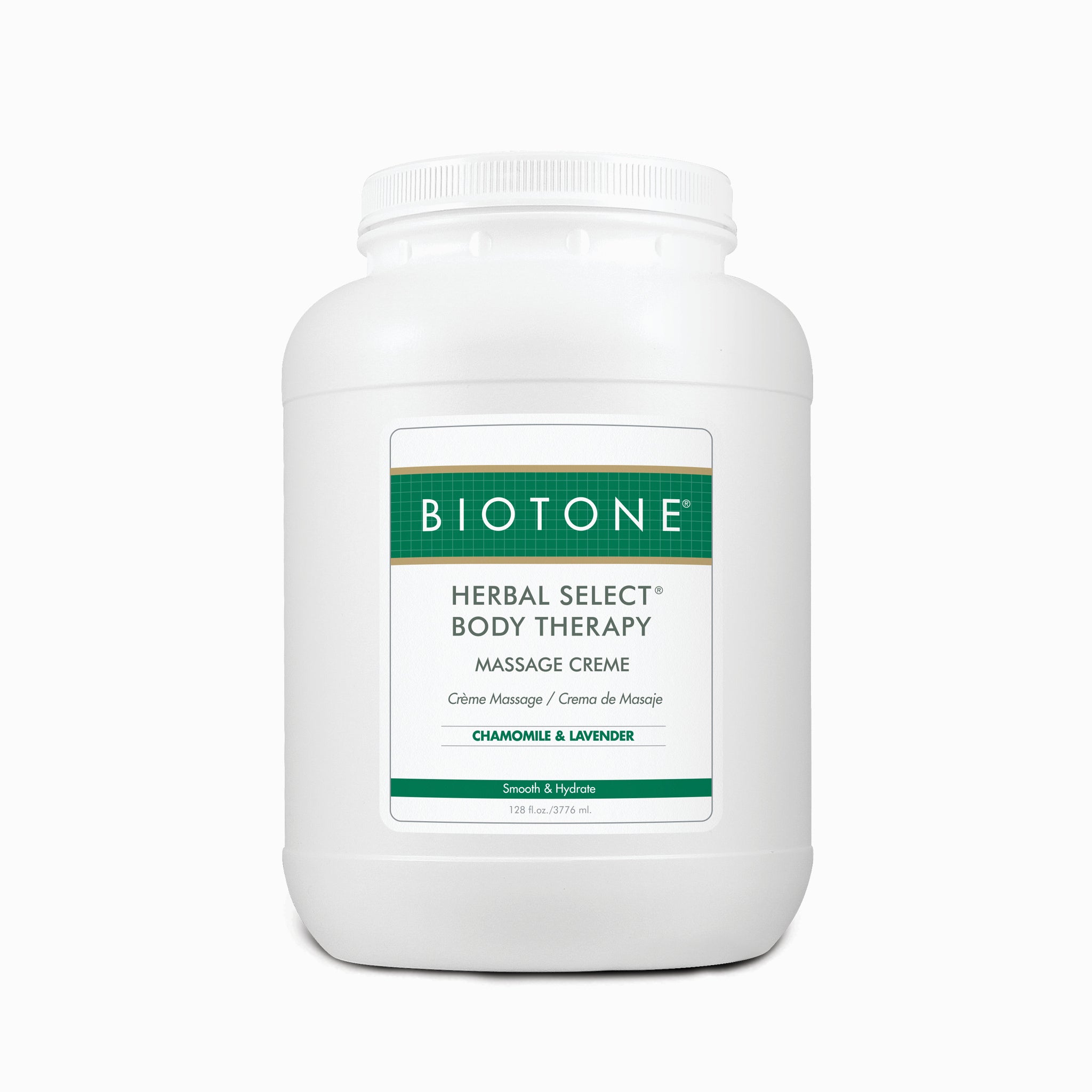 BIOTONE® Herbal Select Body Cream - Hydrating & Soothing Moisturizer for Dry Skin - Perfect for Massage, Spa & Daily Skincare Routine