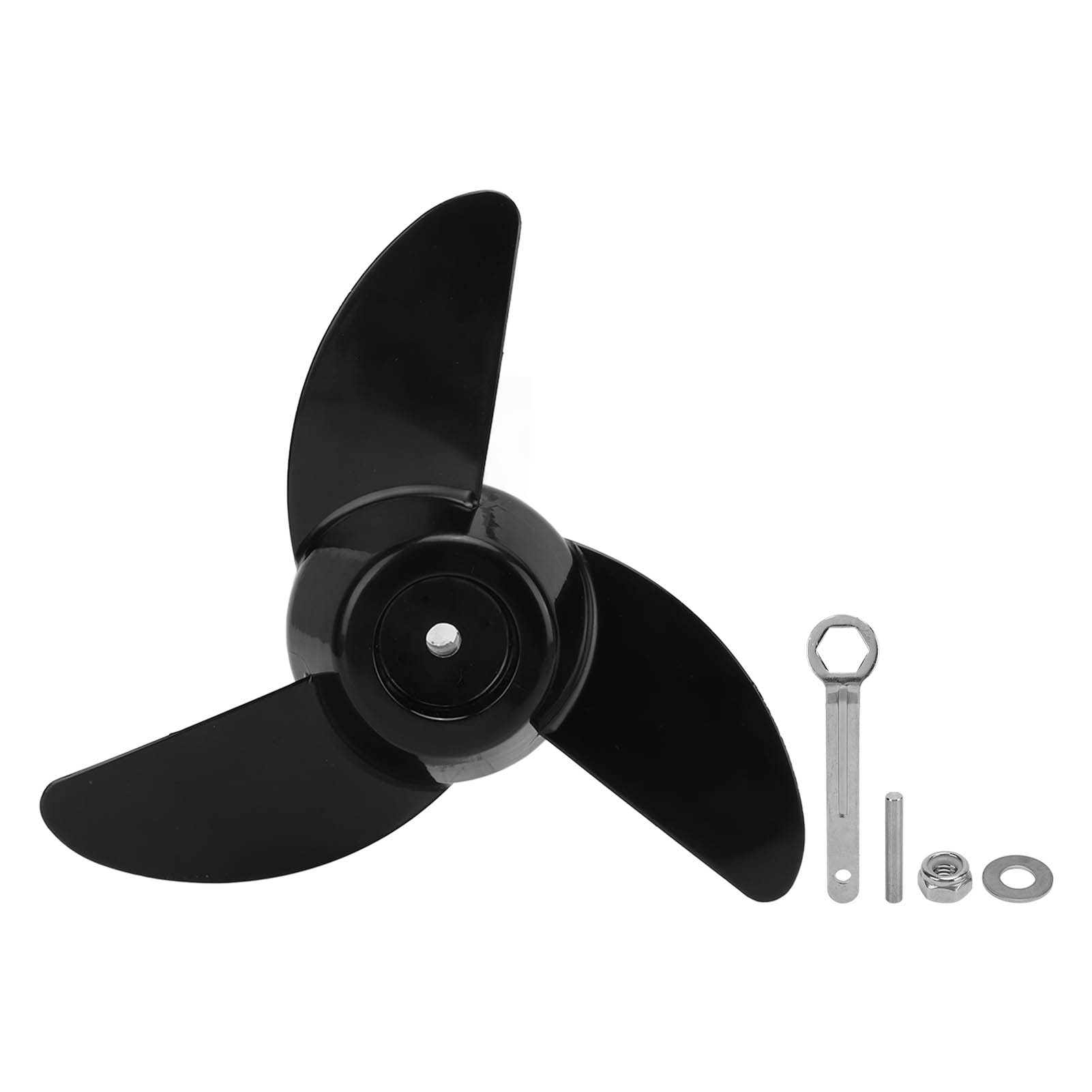 3-Blade Electric Boat Propeller for 12V/24V Engines - High Performance Marine Thruster for Small Boats & Fishing | Perfect for Trolling Motors, Pontoon Boats & Water Sports