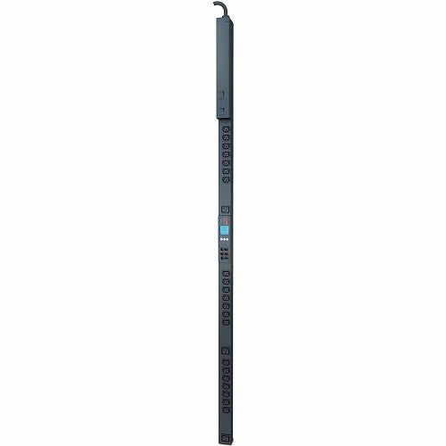 APC AP8441 Rack PDU 2G - Metered by Outlet, ZeroU Vertical Mount, 30A 200/208V Power Distribution Unit with (21) C13 & (3) C19 Outlets - Ideal for Data Center, Server Rack & Network Equipment Power Management