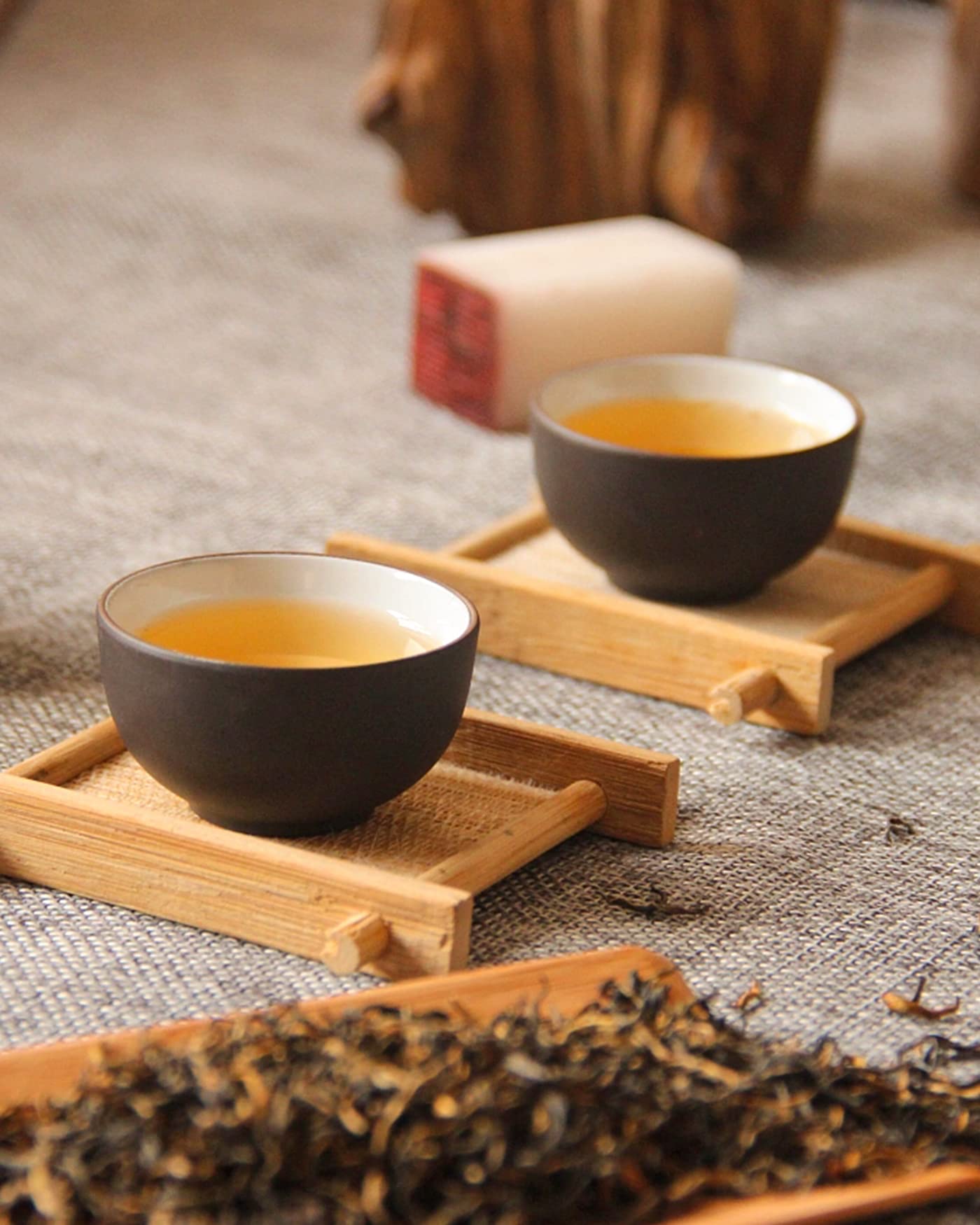 Premium Jin Jun Mei Black Tea - Authentic Chinese Golden Beautiful Eyebrow Tea - Grade AA High Quality Loose Leaf Black Tea for Gifting, Afternoon Tea & Relaxation