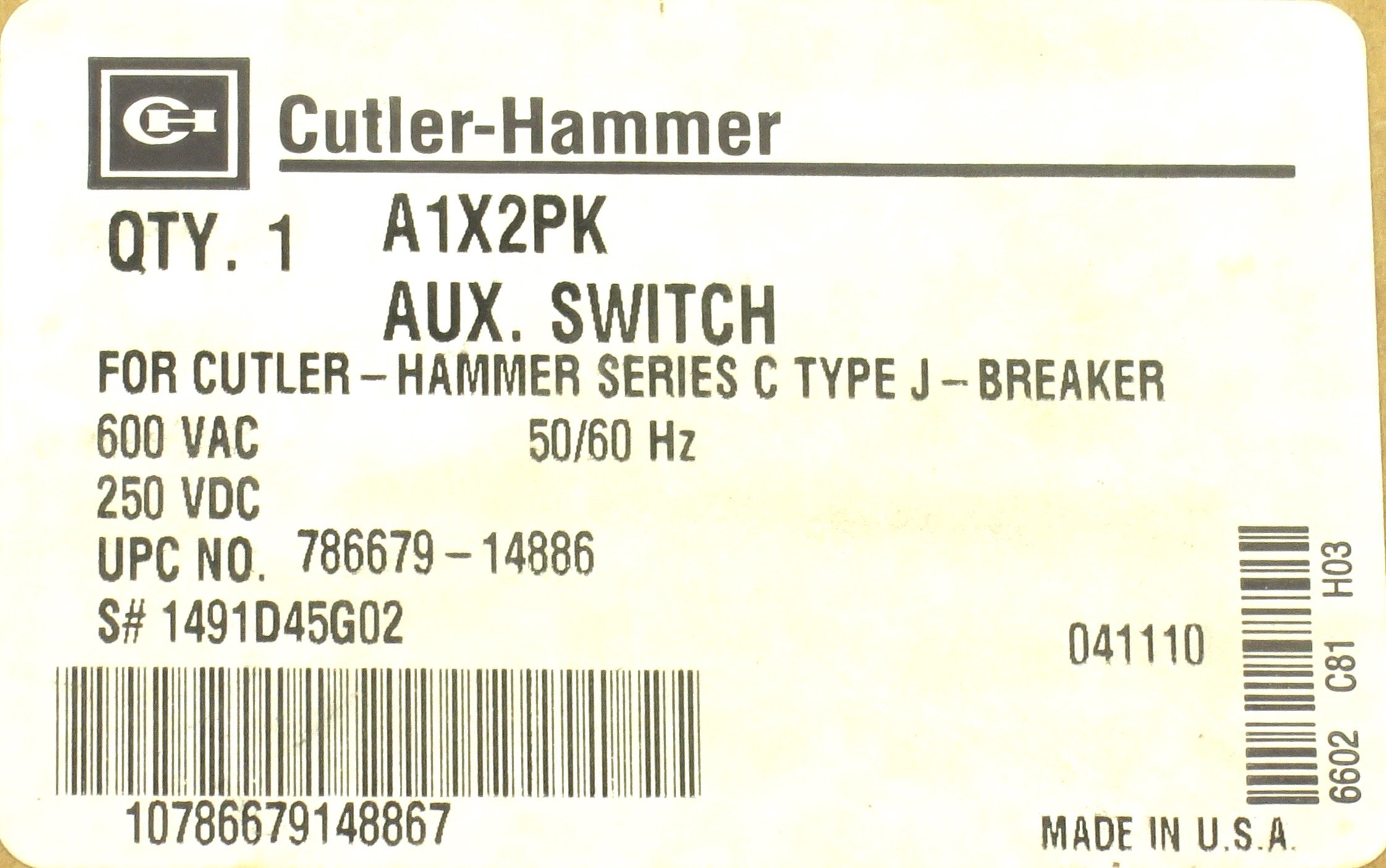 Molded Case Circuit Breaker Accessories - Auxiliary Switch for Electrical Panels & Industrial Applications | Reliable Safety Switch for Power Distribution Systems