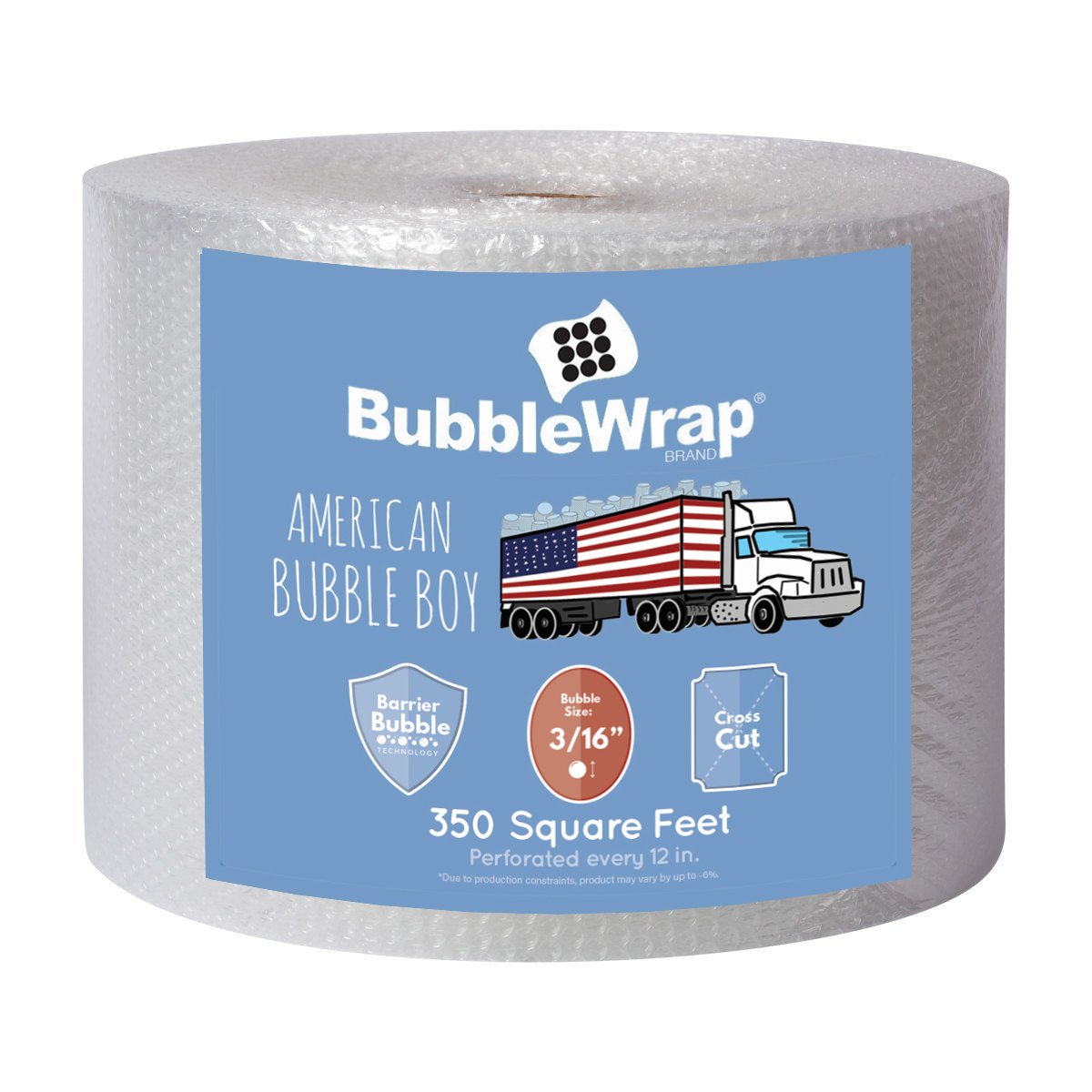 American Bubble Boy Bubble Wrap - 350 Feet X 1/8