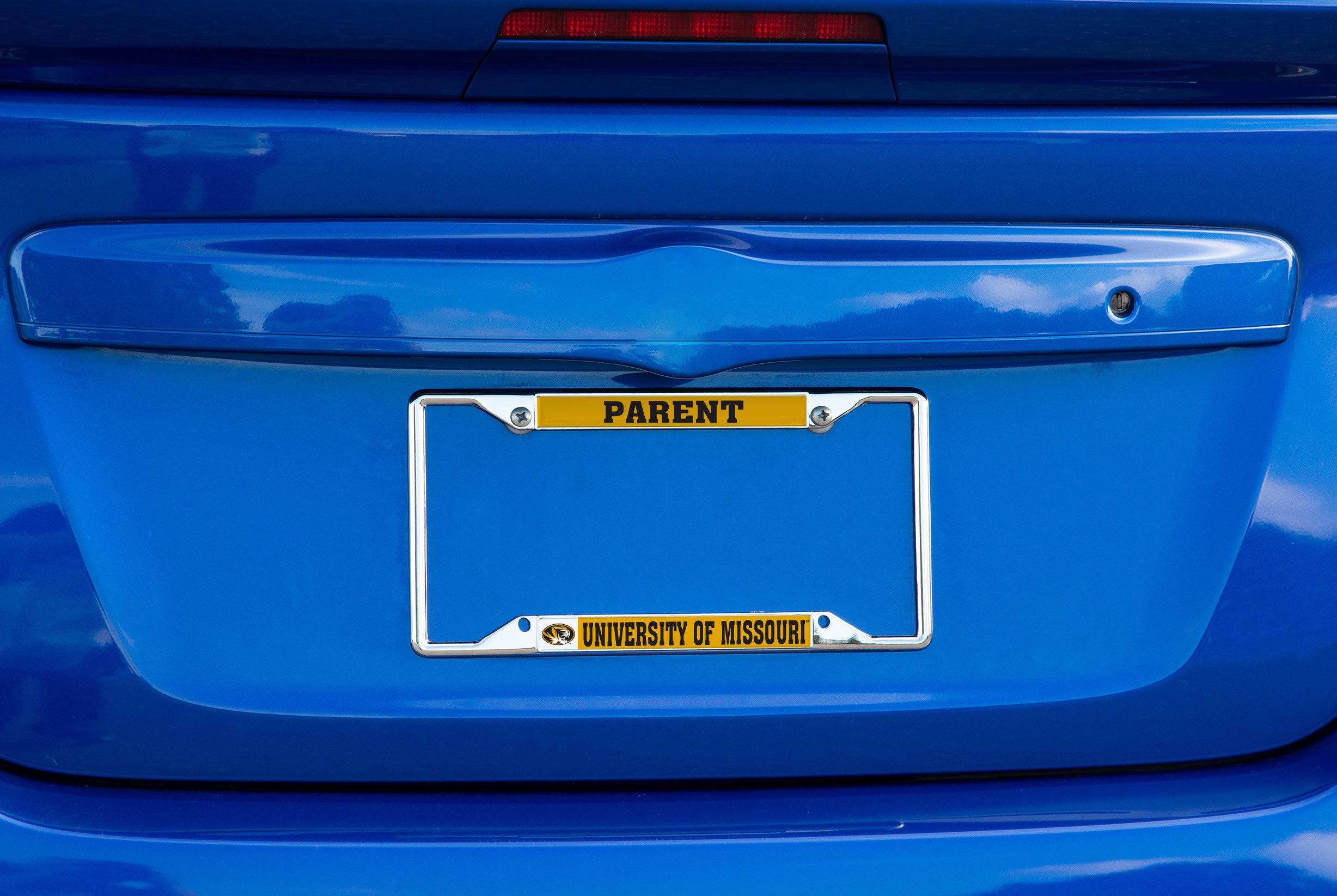 University of Missouri Tigers Metal License Plate Frame - Desert Cactus Design Car Accessories for Front or Rear Bumper - Perfect for Alumni, Fans and Game Day Spirit (Set of 1)