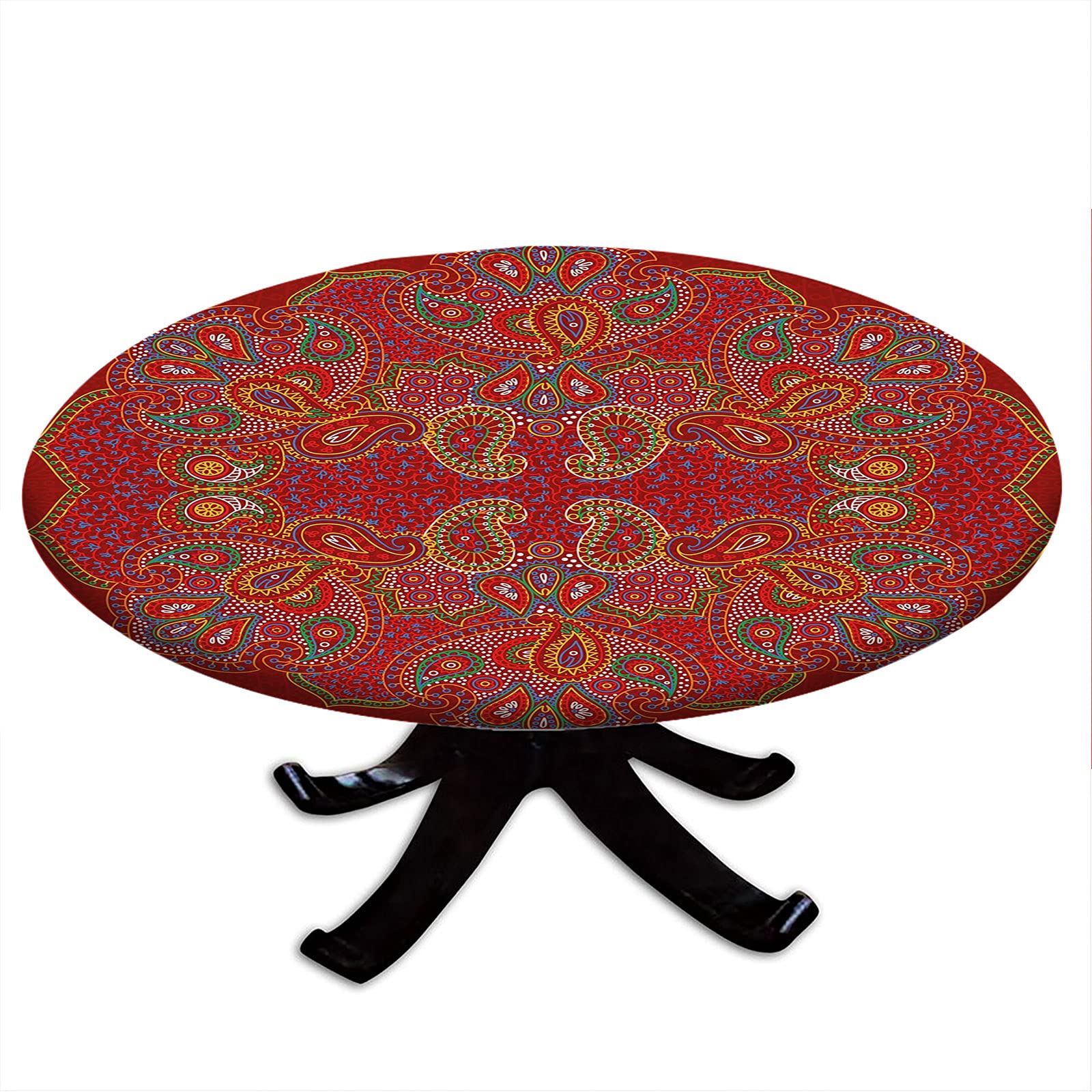 Elastic Edge Round Tablecloth 35