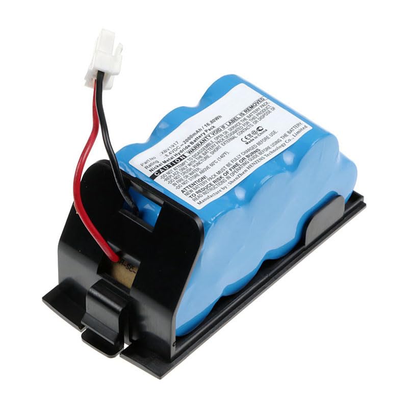 Synergy Digital Vacuum Cleaner Replacement Battery - Ni-MH 8.4V 2000mAh Compatible with Euro Pro XBV1917 | Perfect for Home Cleaning & Car Detailing