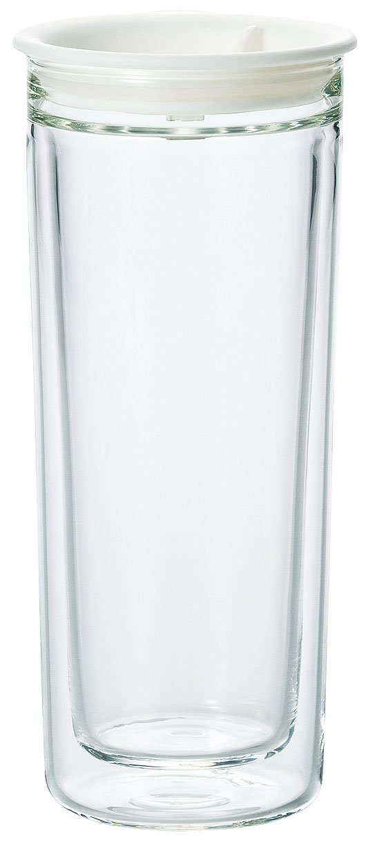 Premium White Desktop Tumbler - 16oz Insulated Coffee Cup with Lid & Straw - Perfect for Office, Home & Travel Use